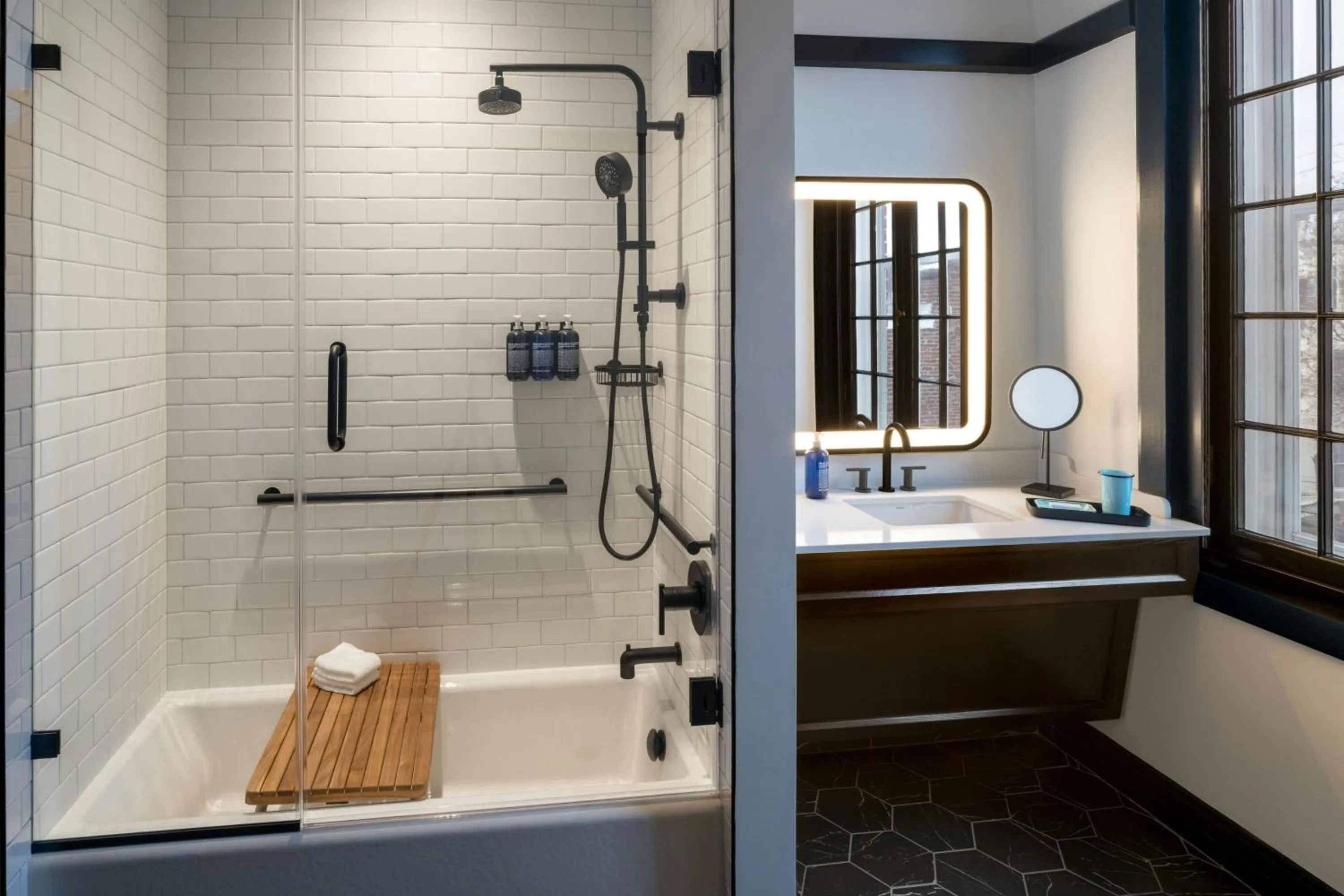 Bathroom in Visitation Hotel Fredrick, a Tribute Portfolio Hotel