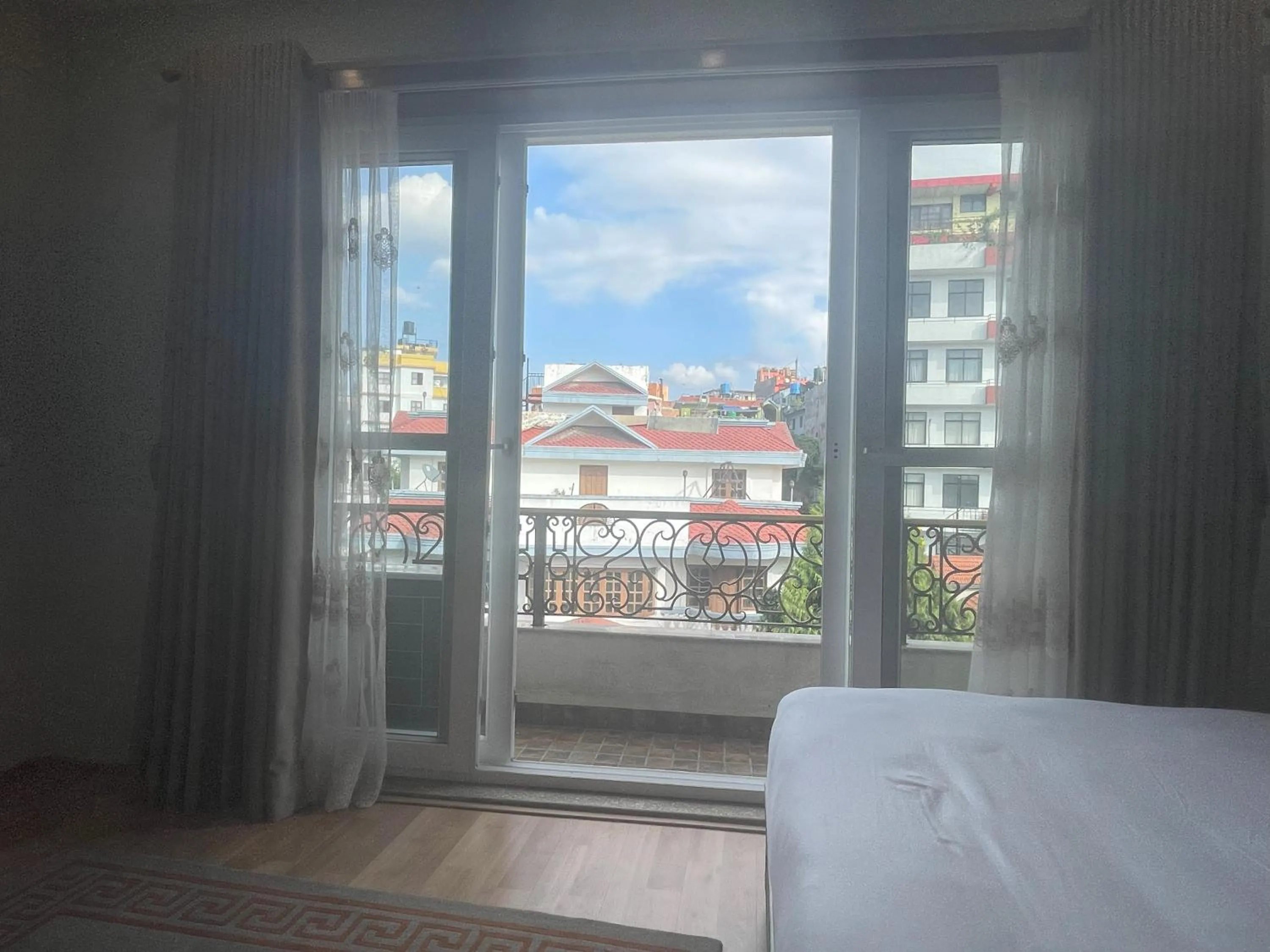 View (from property/room), Bed in Hotel Bayberry Kathmandu - Near Tribhuvan International Airport