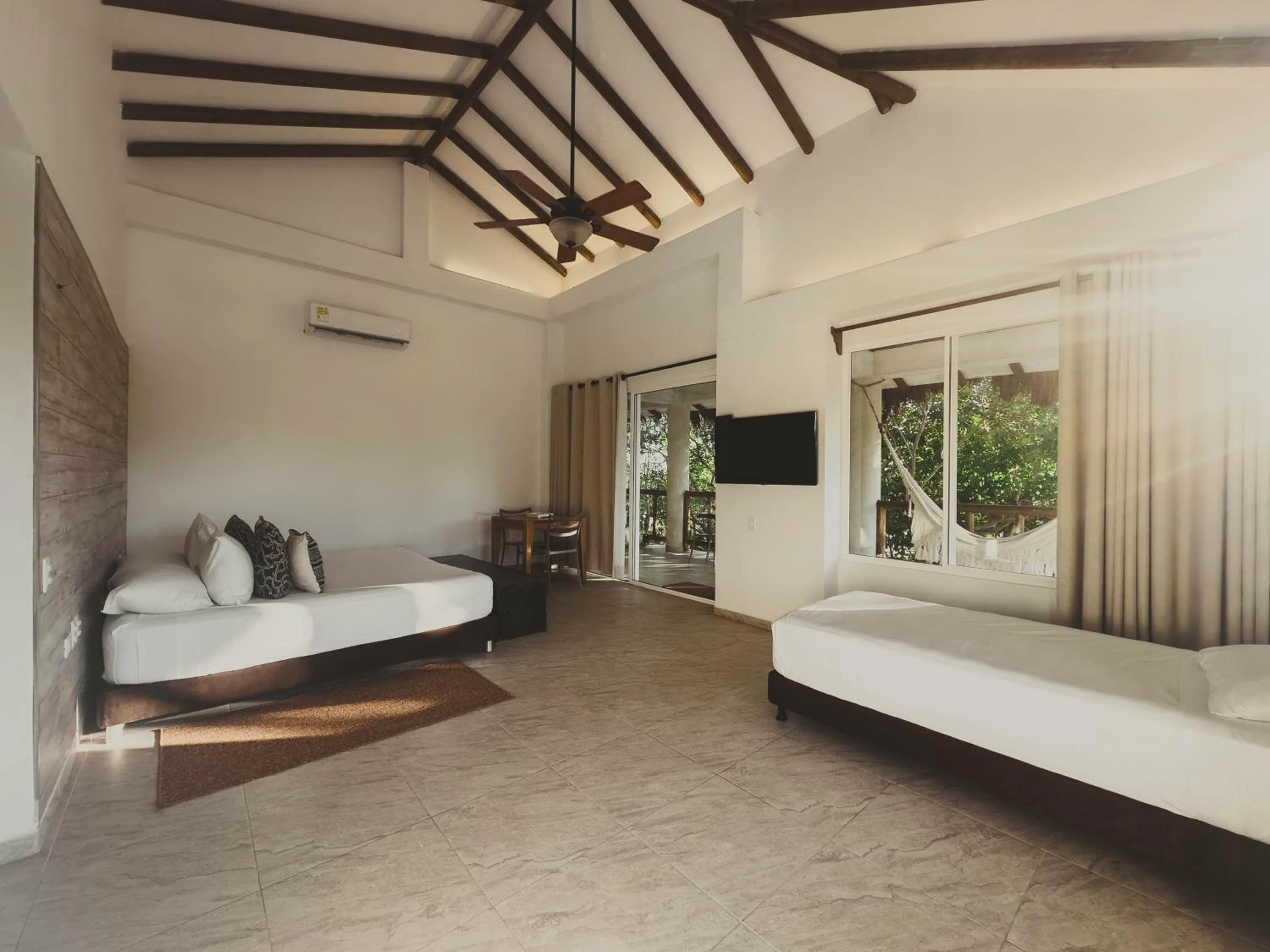 Property building, Bed in SABAI Beach Hotel