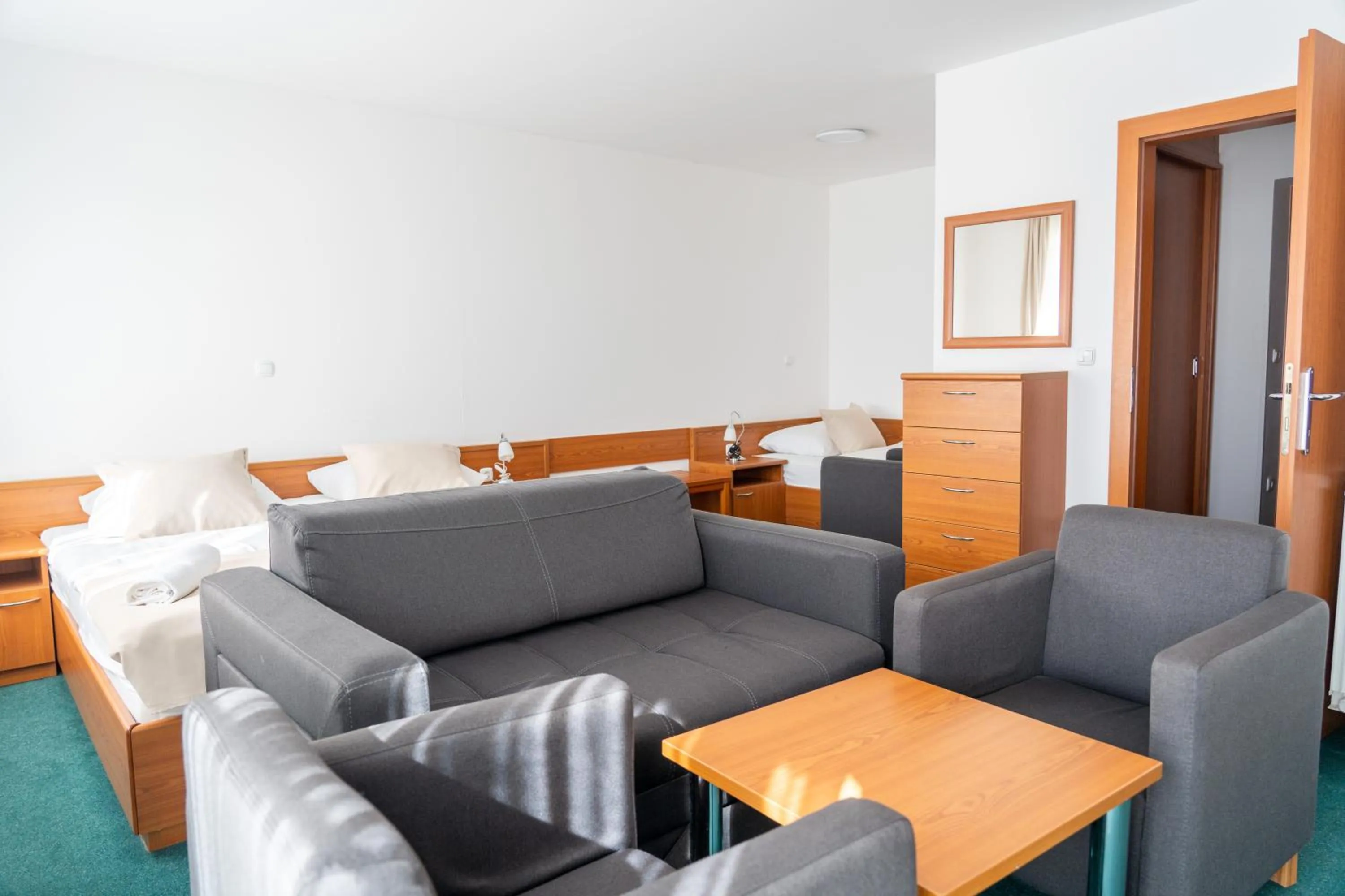 Seating area in Hotel Tisa Pohorje