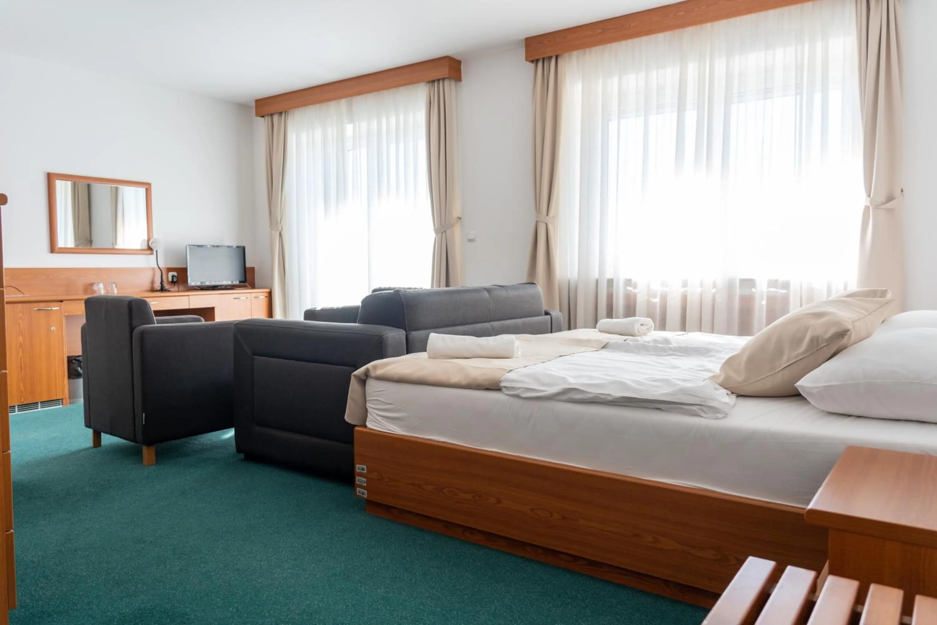 Bed in Hotel Tisa Pohorje