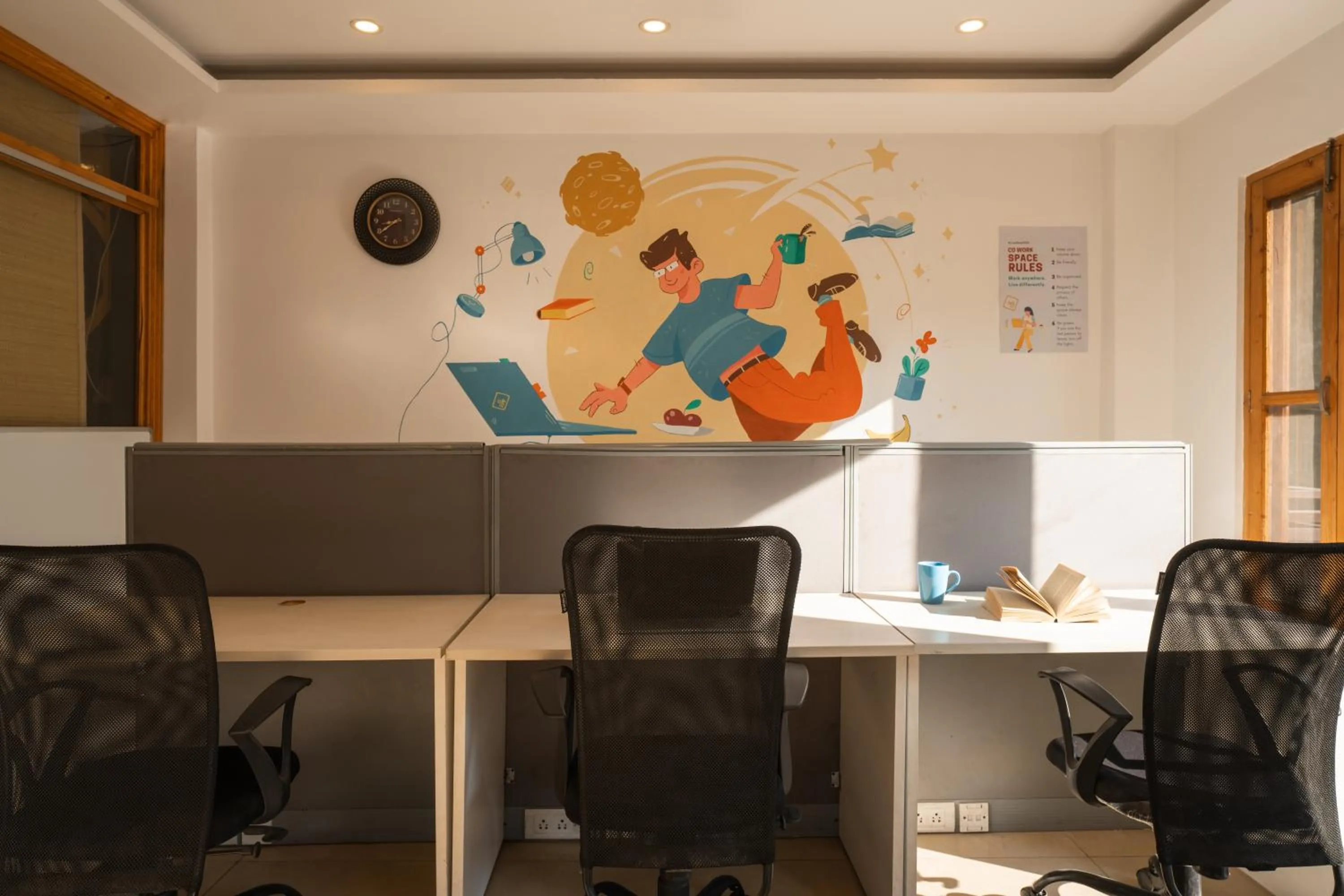 Living room in Alt Life Manali, Old Manali