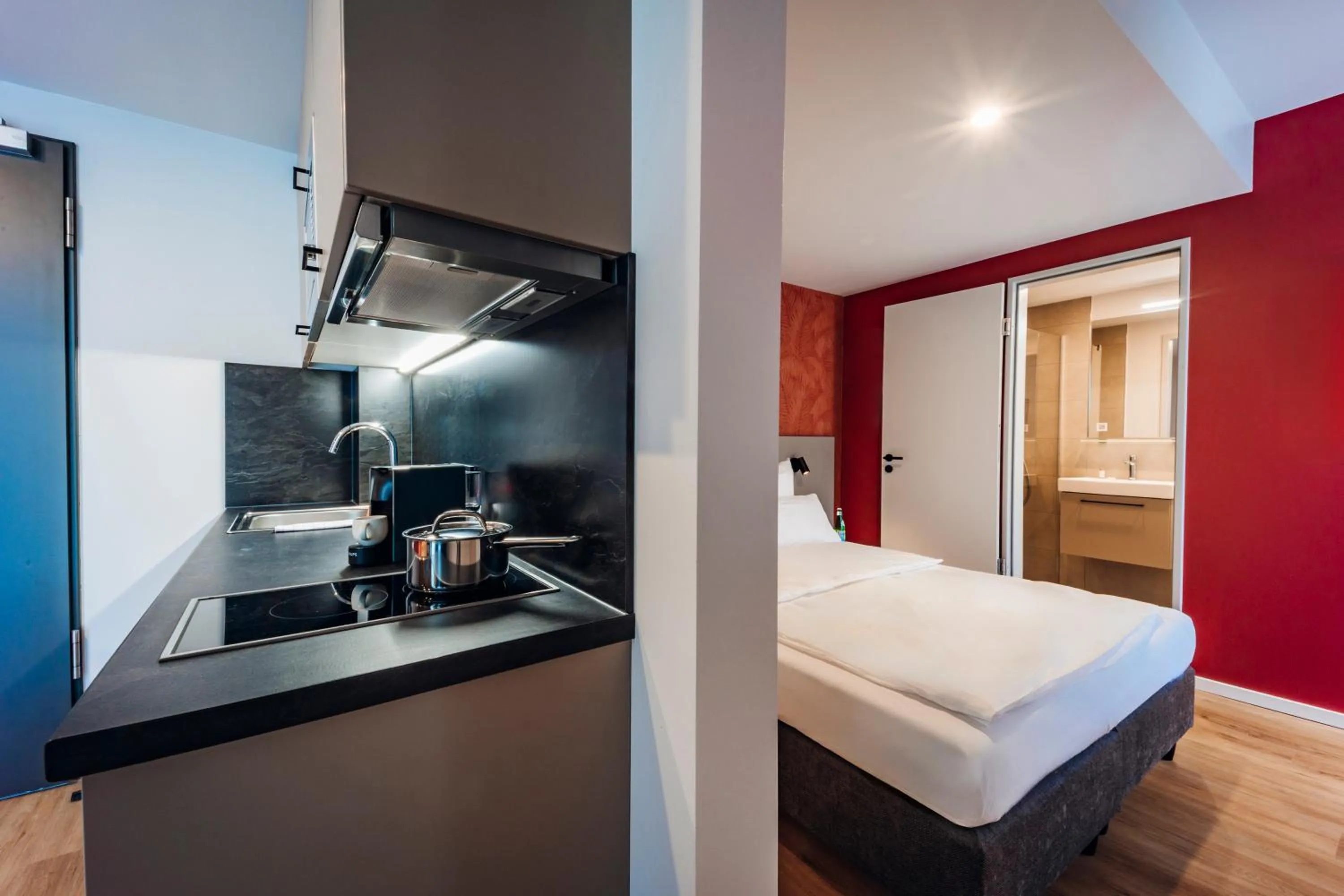 Bed in Brera Serviced Apartments Böblingen Sindelfingen