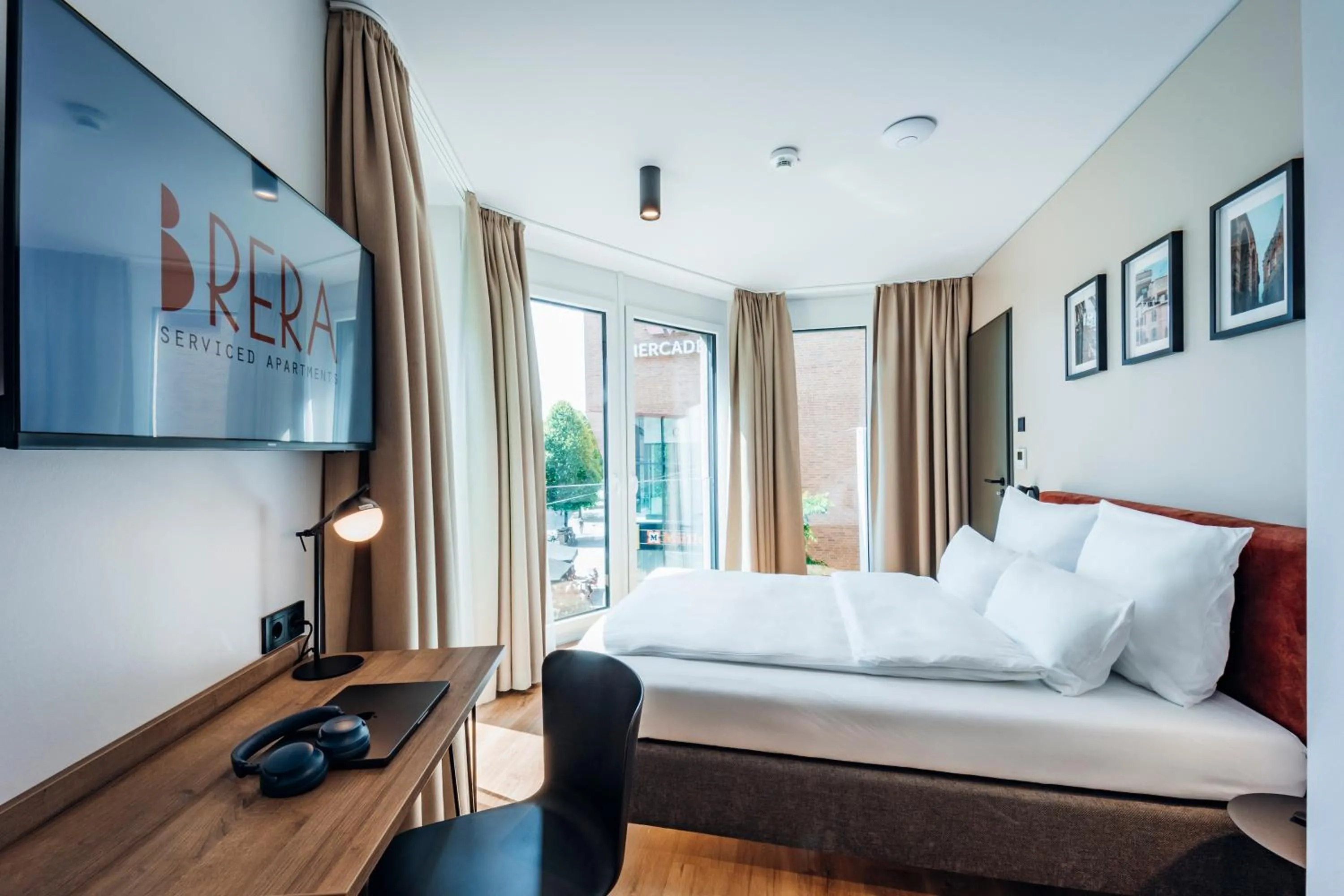 Photo of the whole room in Brera Serviced Apartments Böblingen Sindelfingen