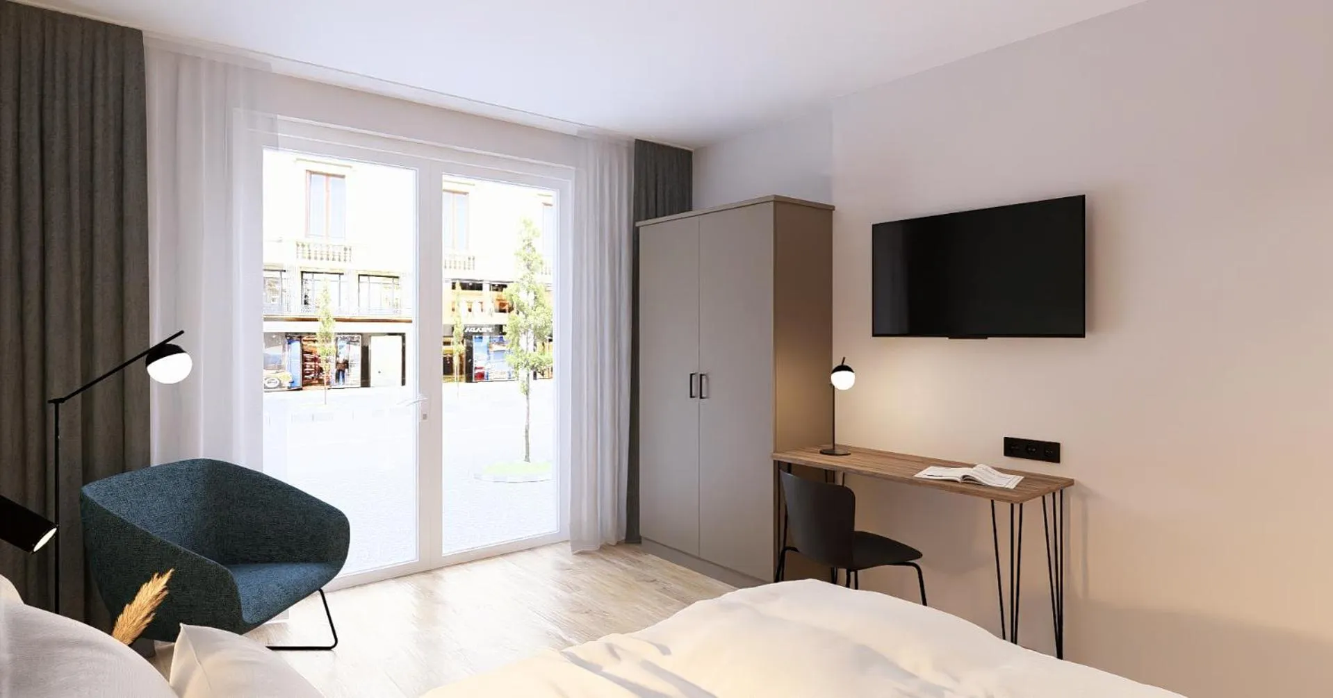 Seating area in Brera Serviced Apartments Böblingen Sindelfingen