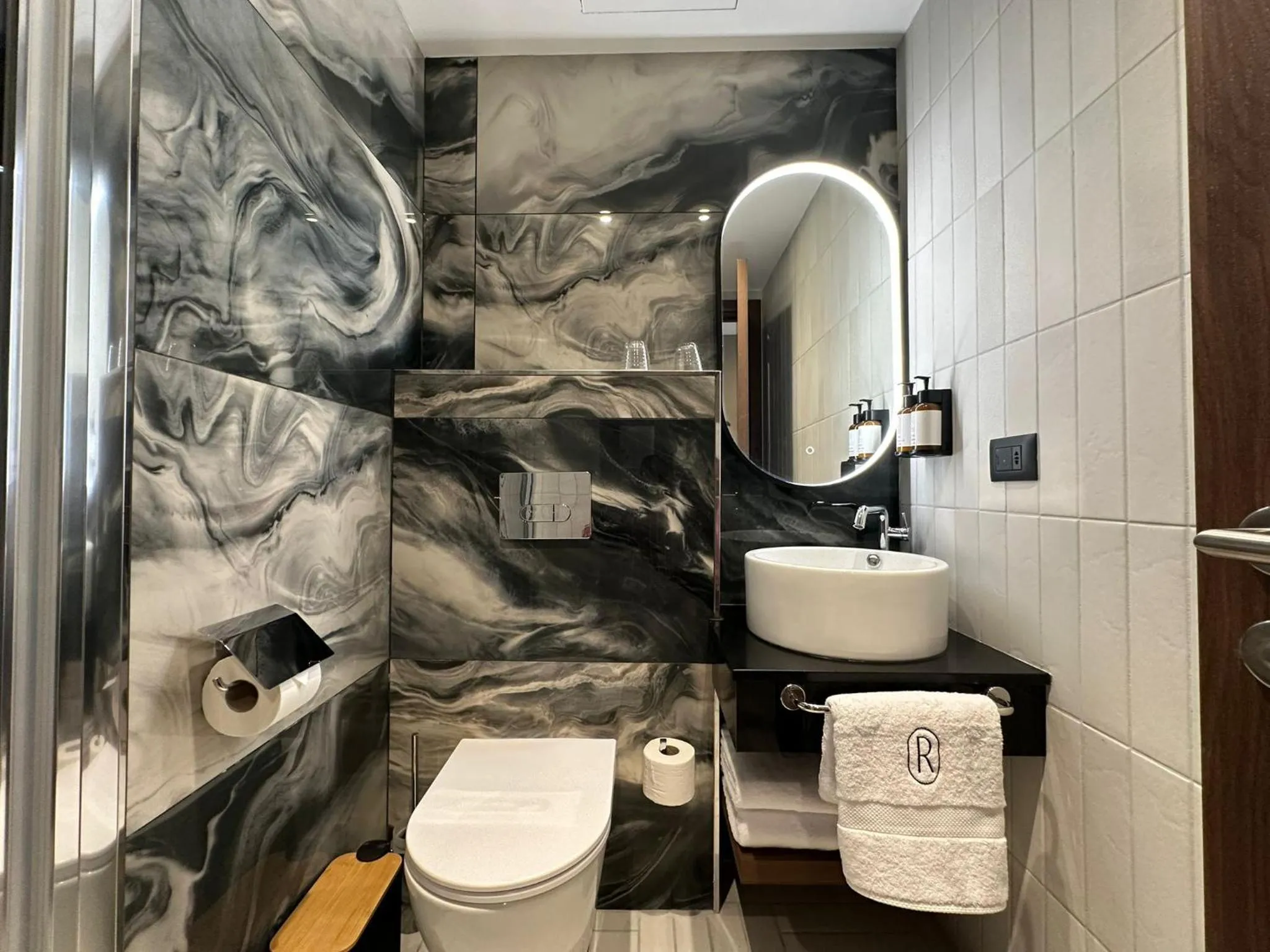 Bathroom in Royale Sainte Hélène Boutique Hotel