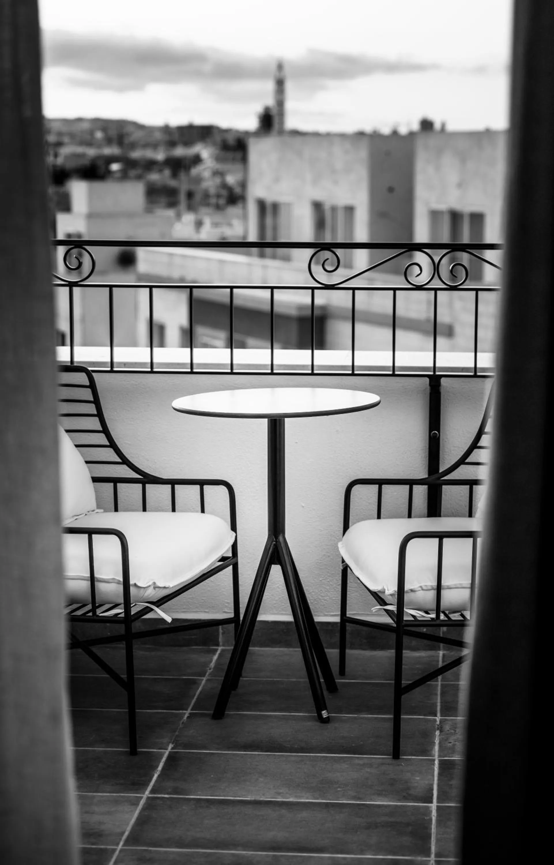 Balcony/Terrace in Royale Sainte Hélène Boutique Hotel