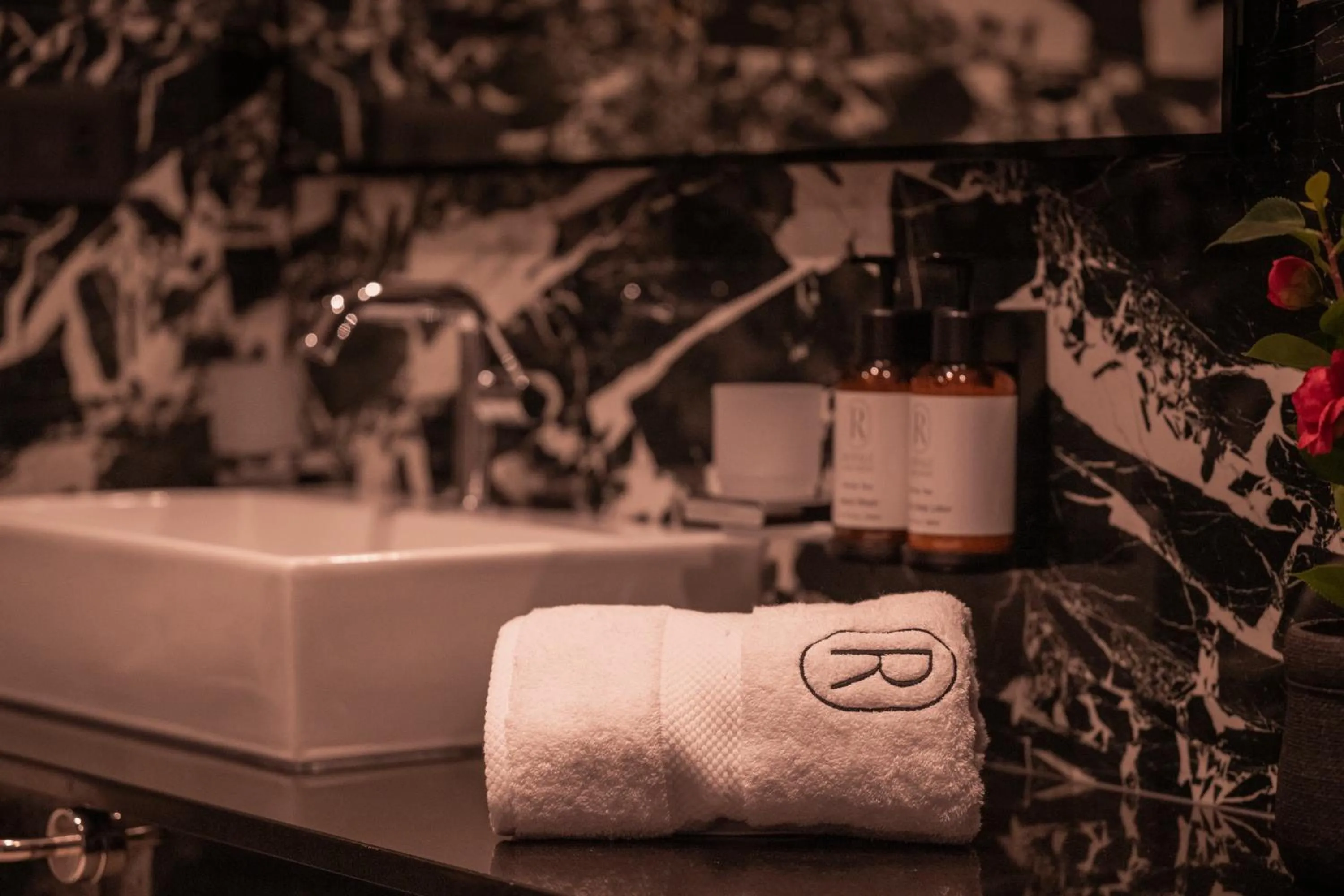 towels in Royale Sainte Hélène Boutique Hotel