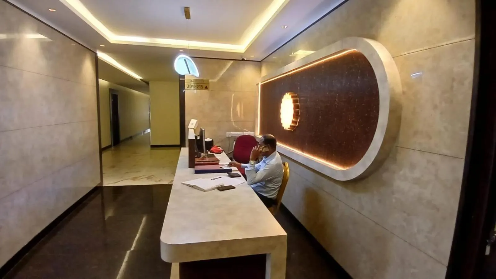 Lobby or reception in PPH Living Rajathagiri Palace Premium Rooms