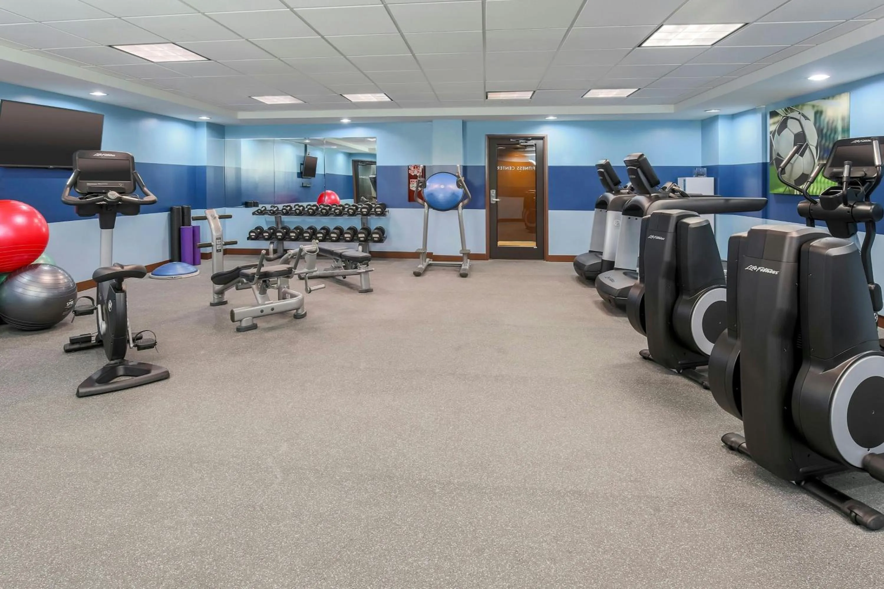 Fitness centre/facilities in Four Points Bentonville