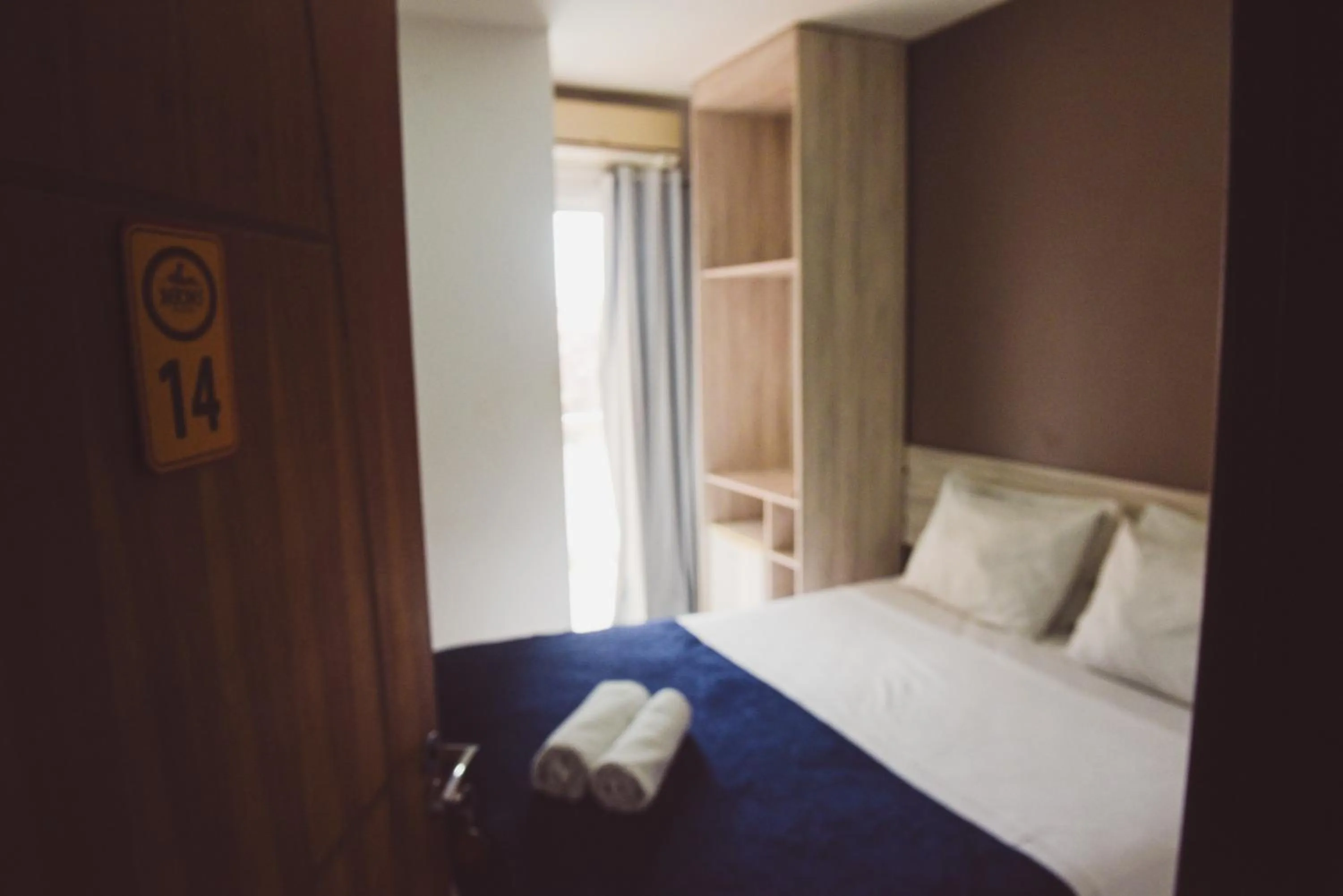 Bed in Pousada Xerxes