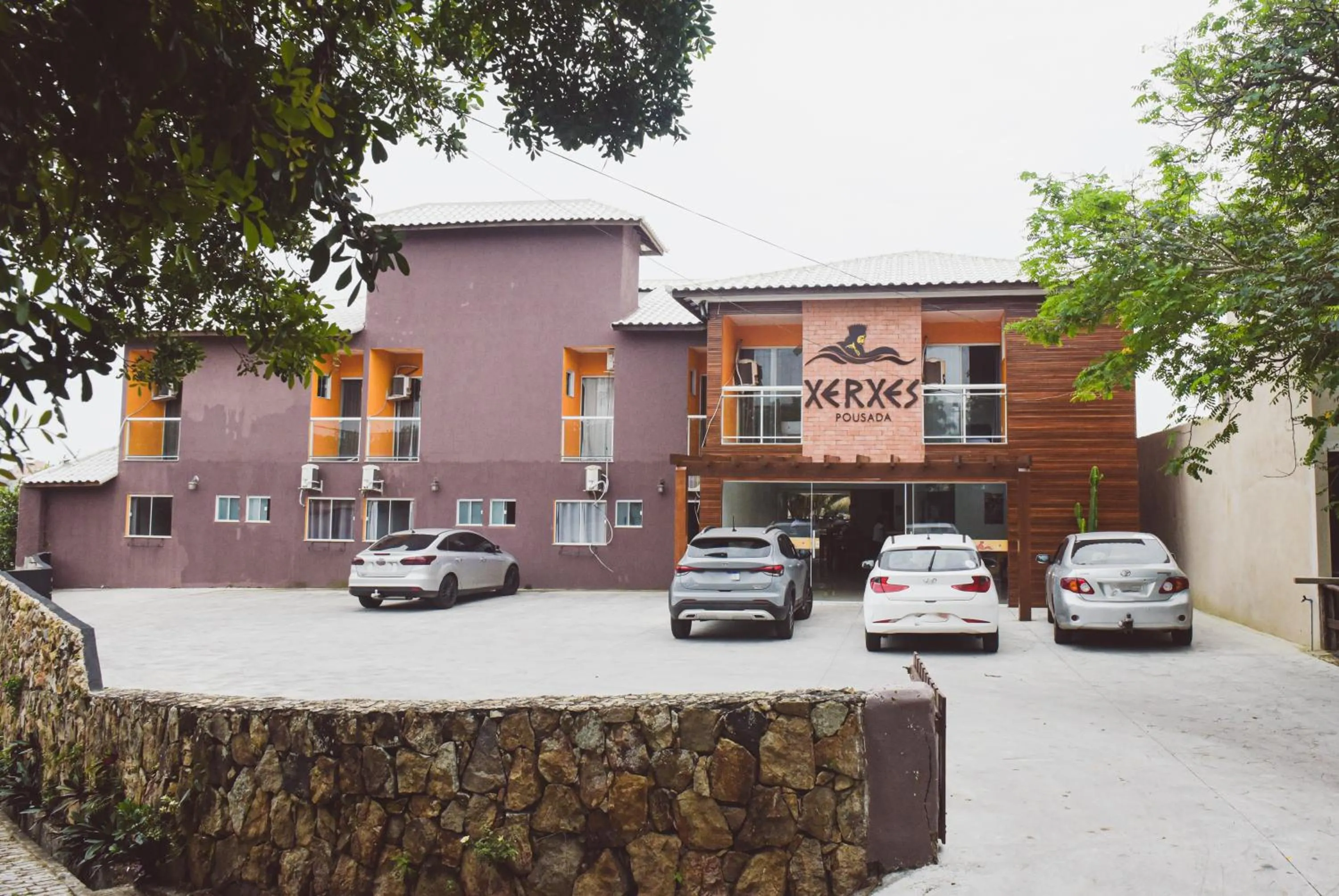 Parking in Pousada Xerxes