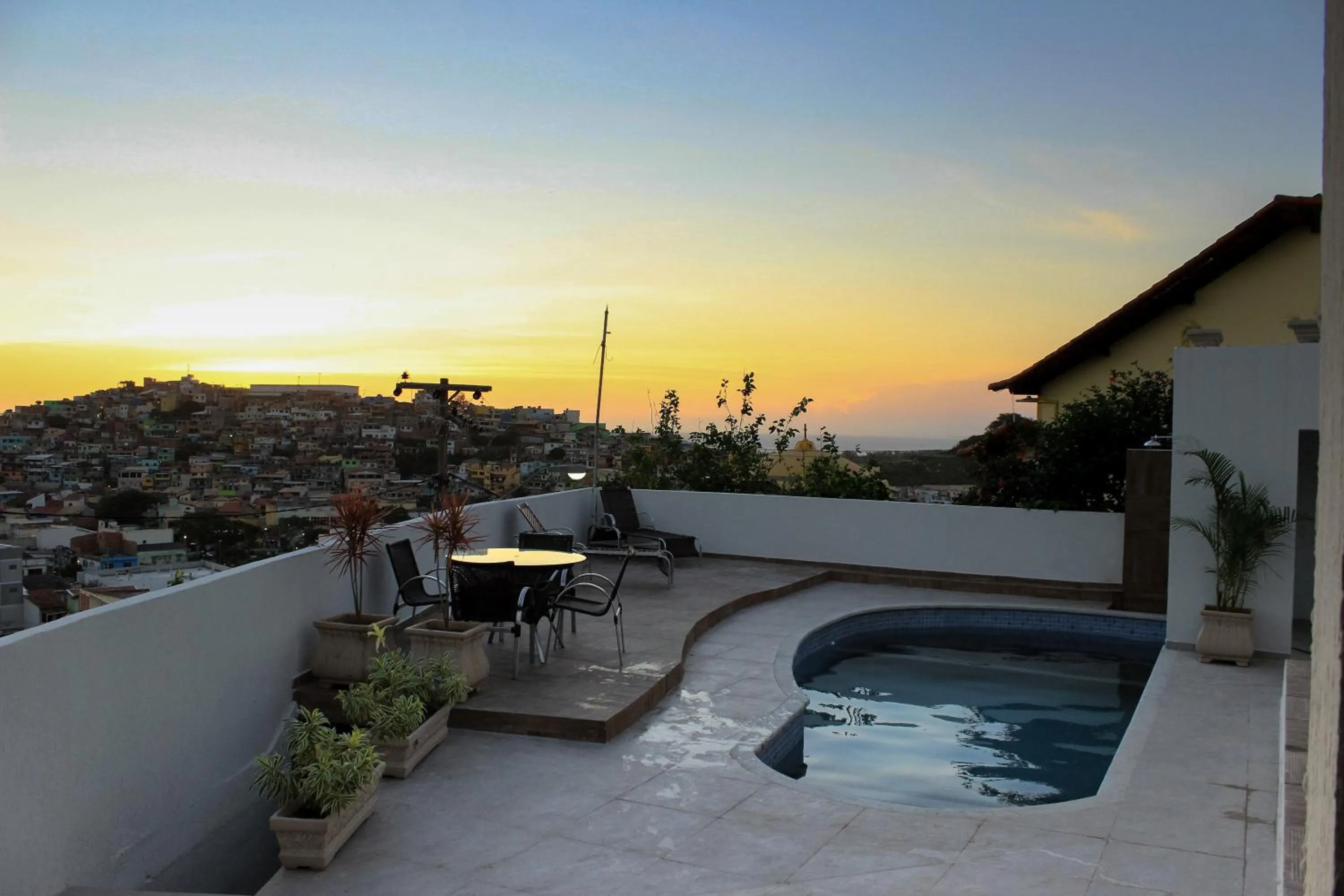 Natural landscape in Pousada Xerxes