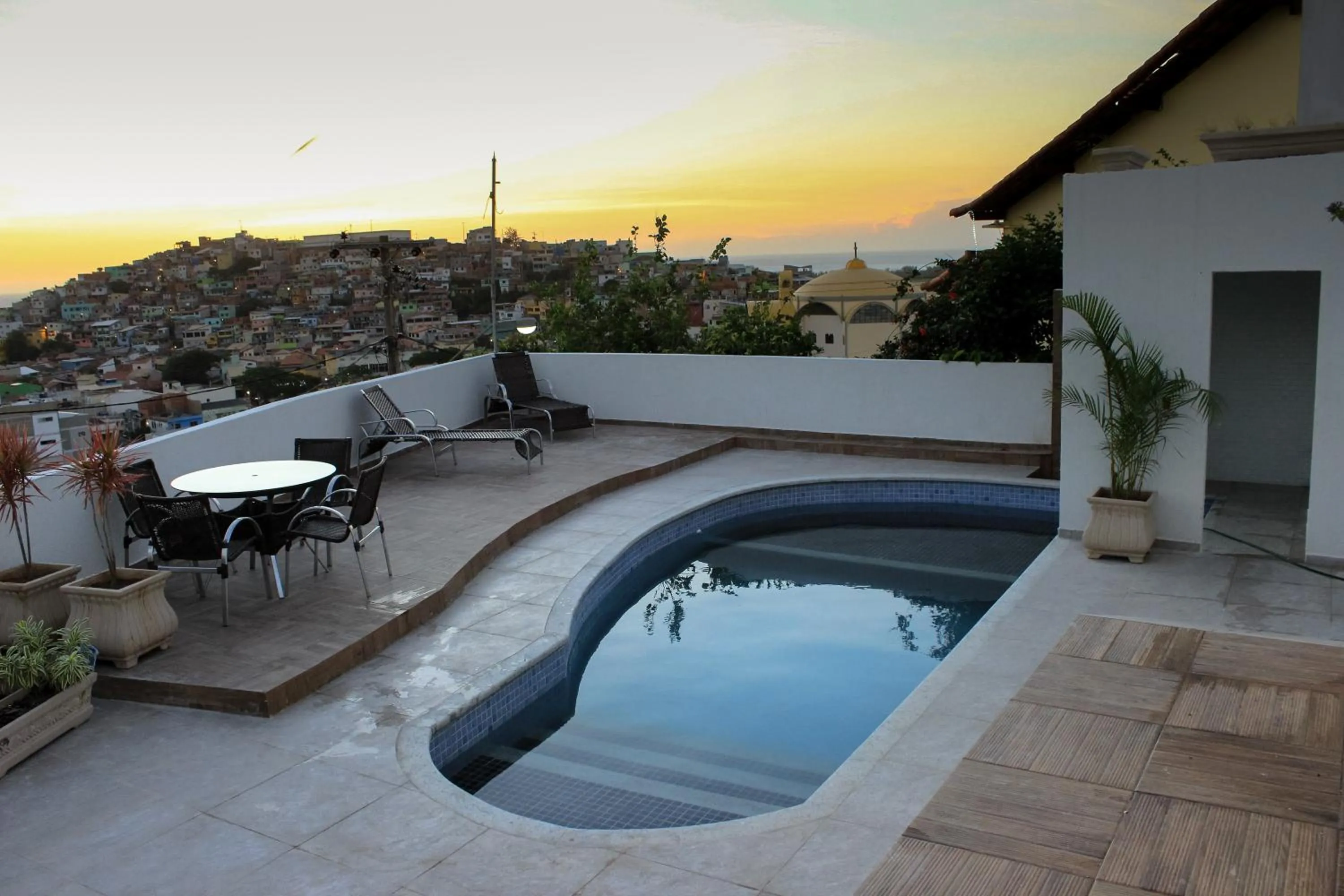 Natural landscape in Pousada Xerxes