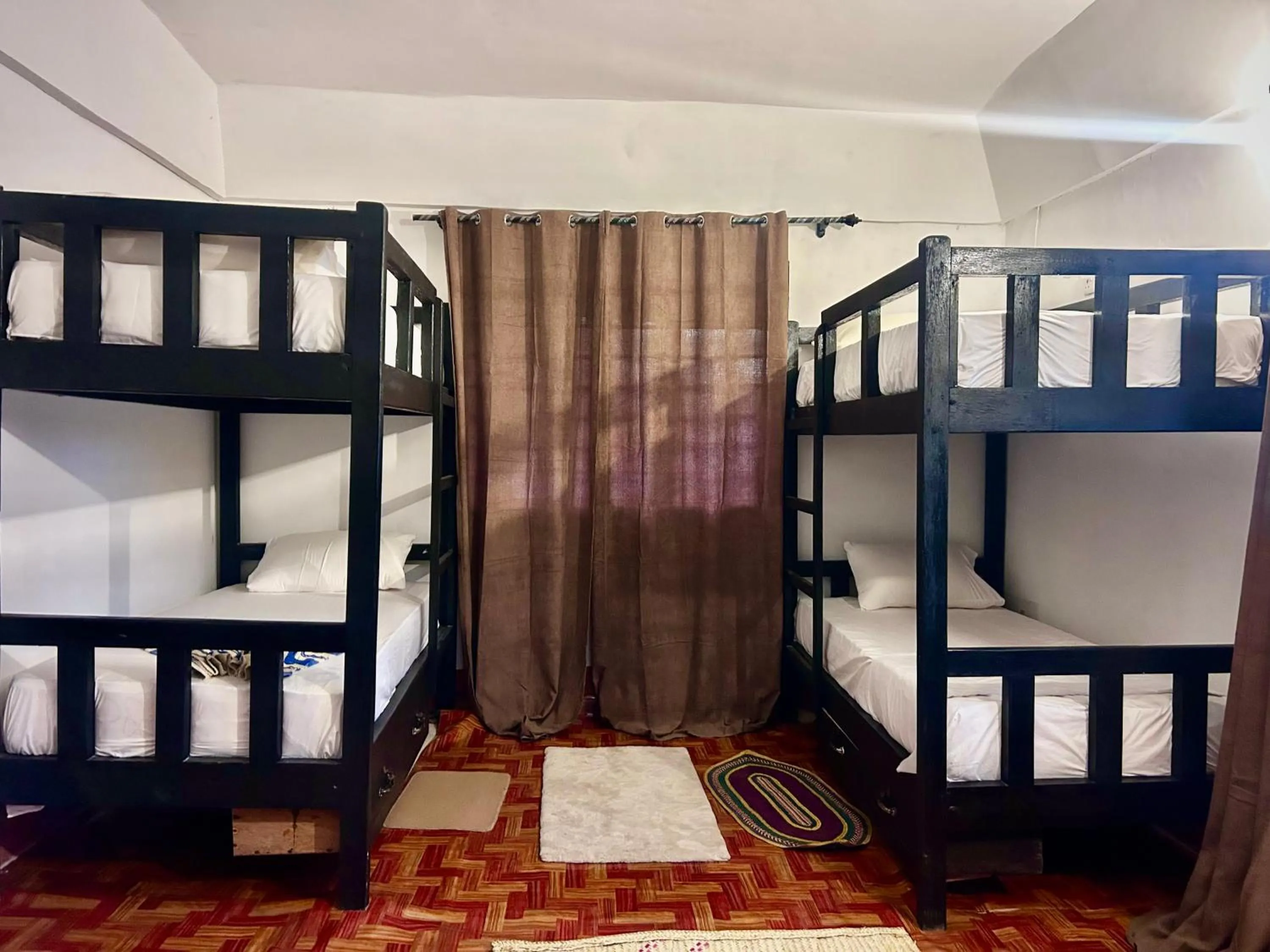 Bed in The Tropinest bungalow