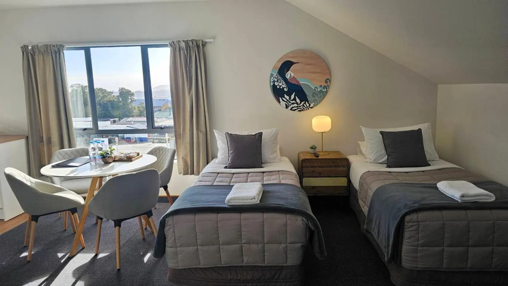 Bed in Wild Kea Lodge Franz Josef