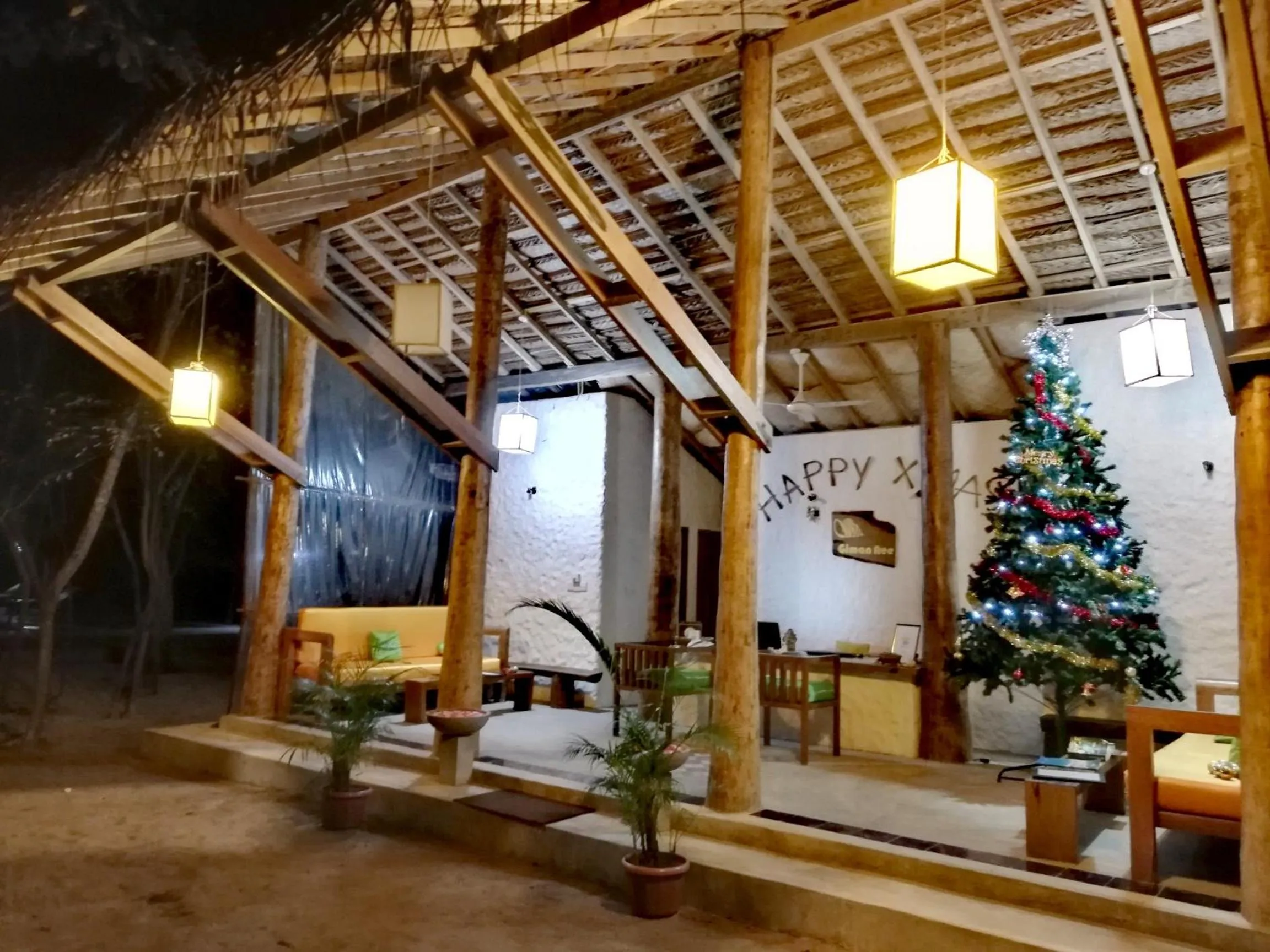 Property building in Giman Free Beach Resort Pasikuda