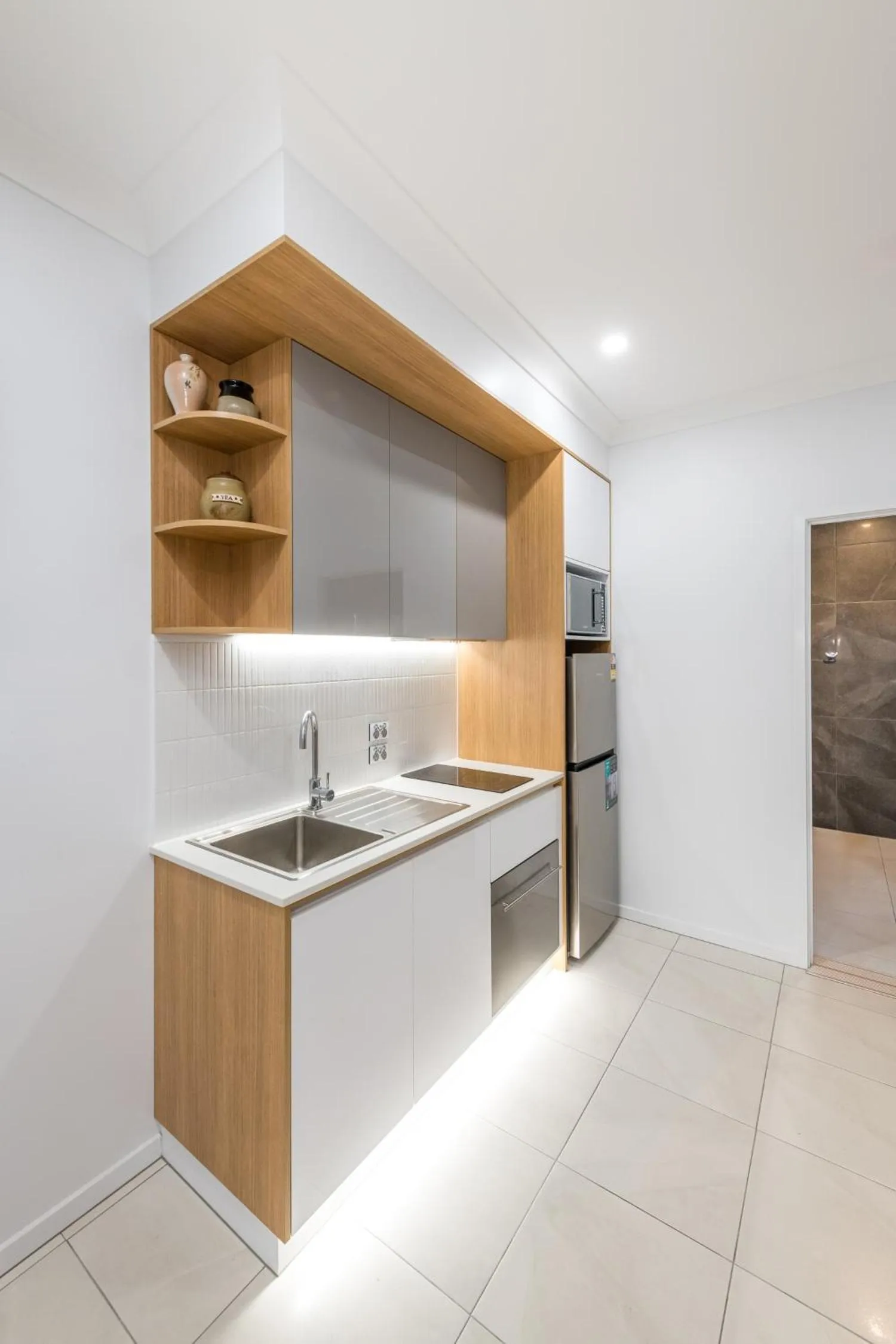 Kitchen or kitchenette in Athena Studio Units