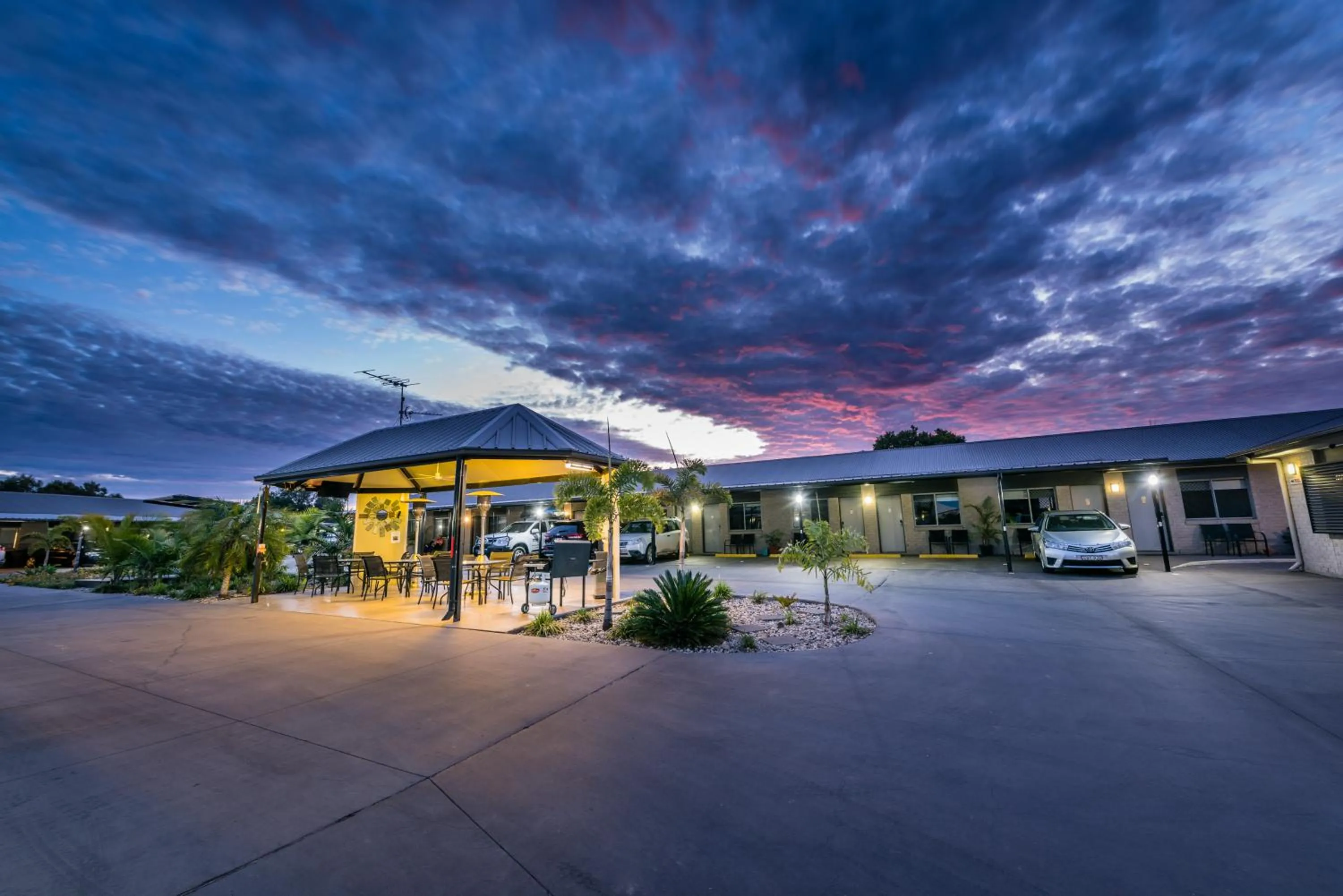 Patio in Athena Studio Units