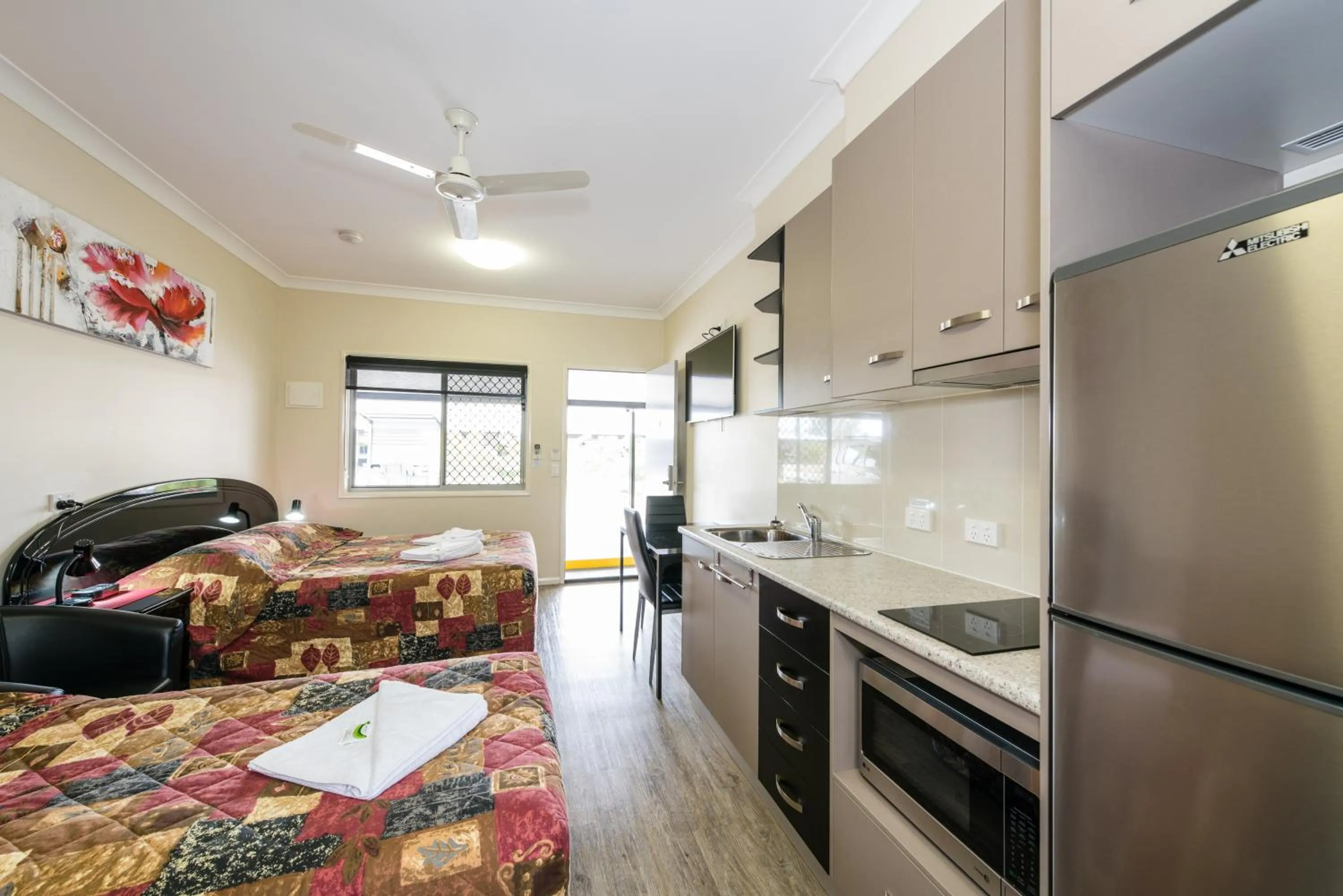 Bed in Athena Studio Units