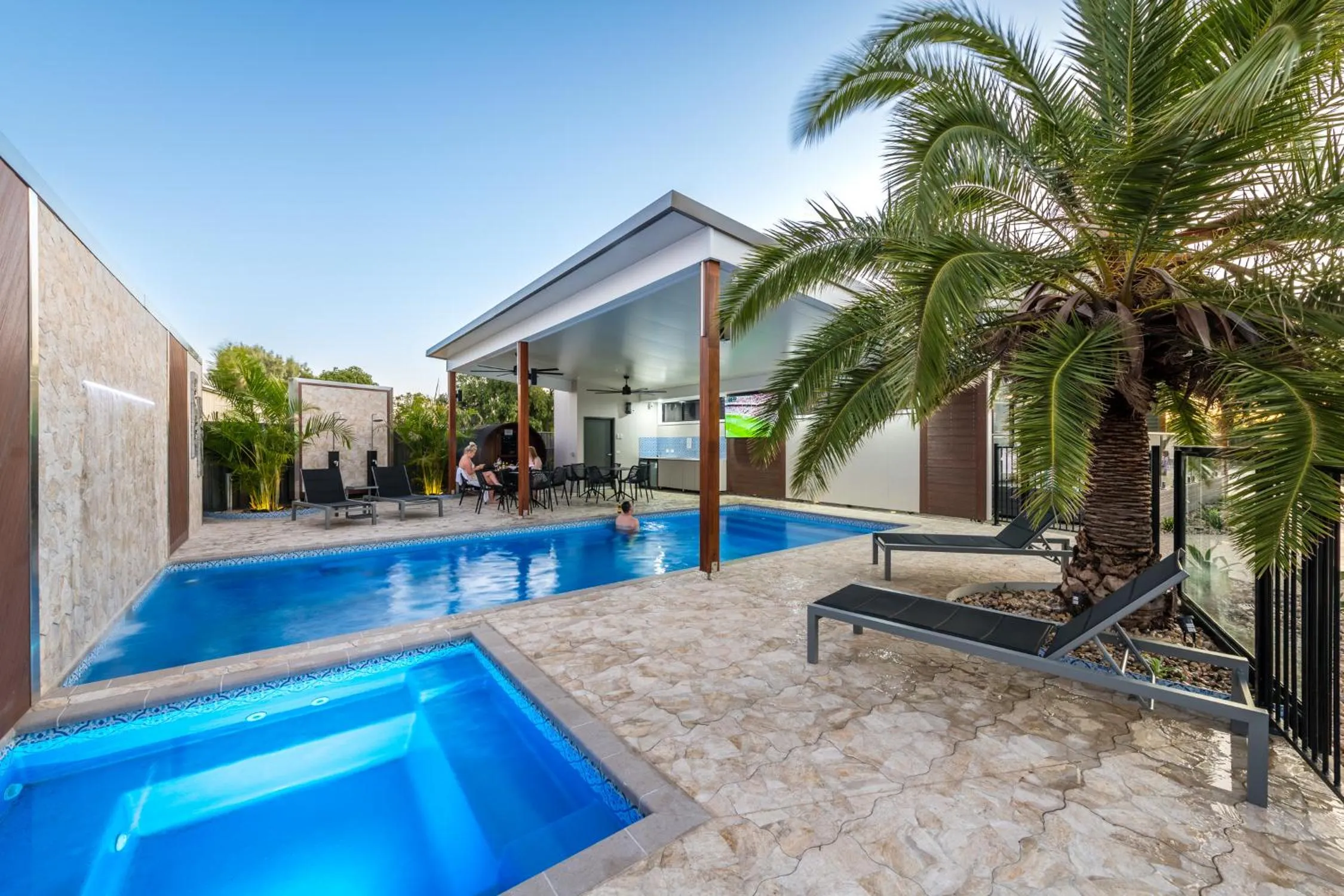 BBQ facilities in Athena Studio Units