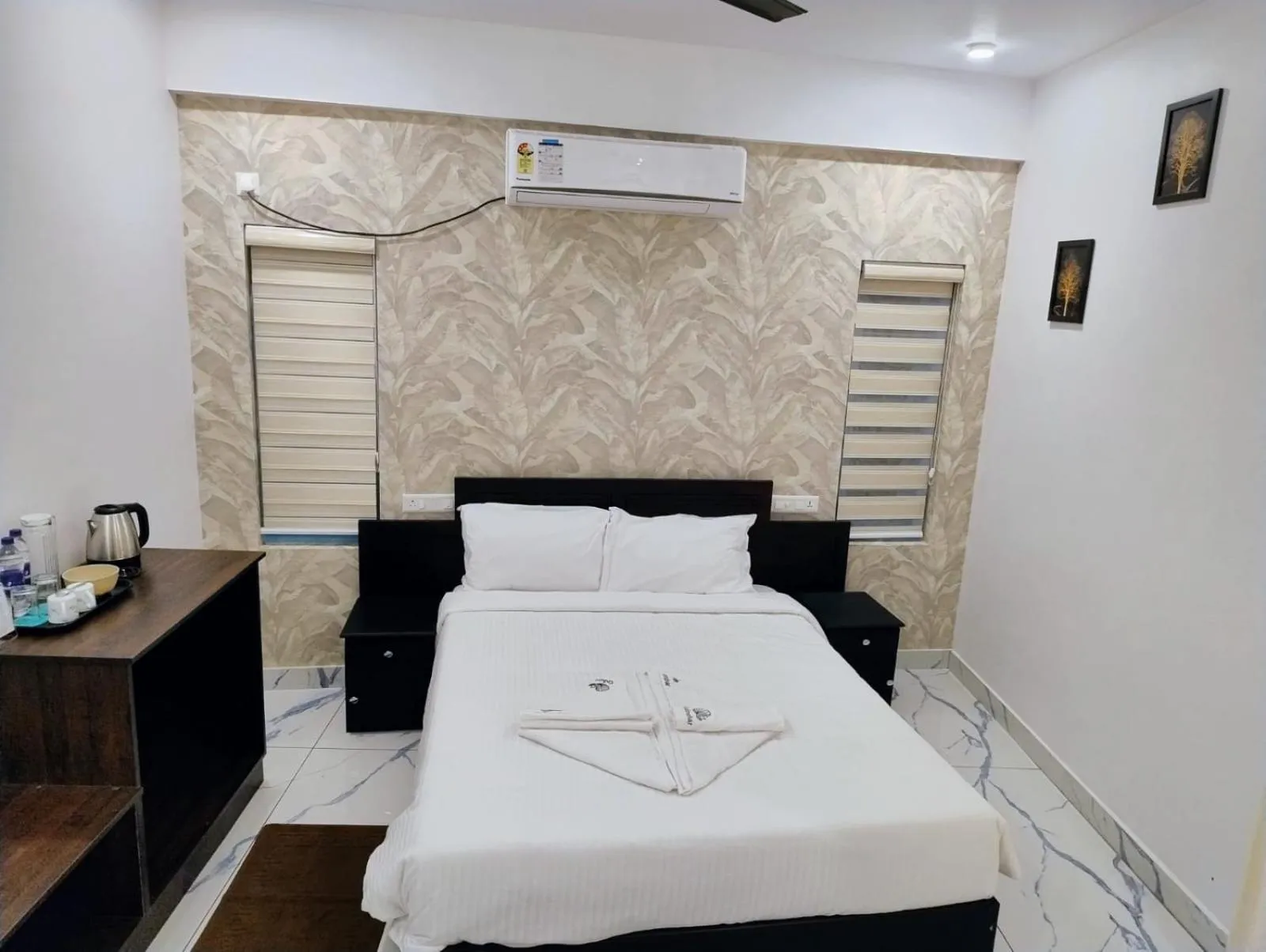 Bed in Gulmohar Varkala