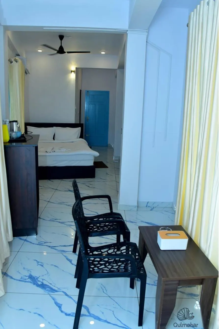 Bed in Gulmohar Varkala