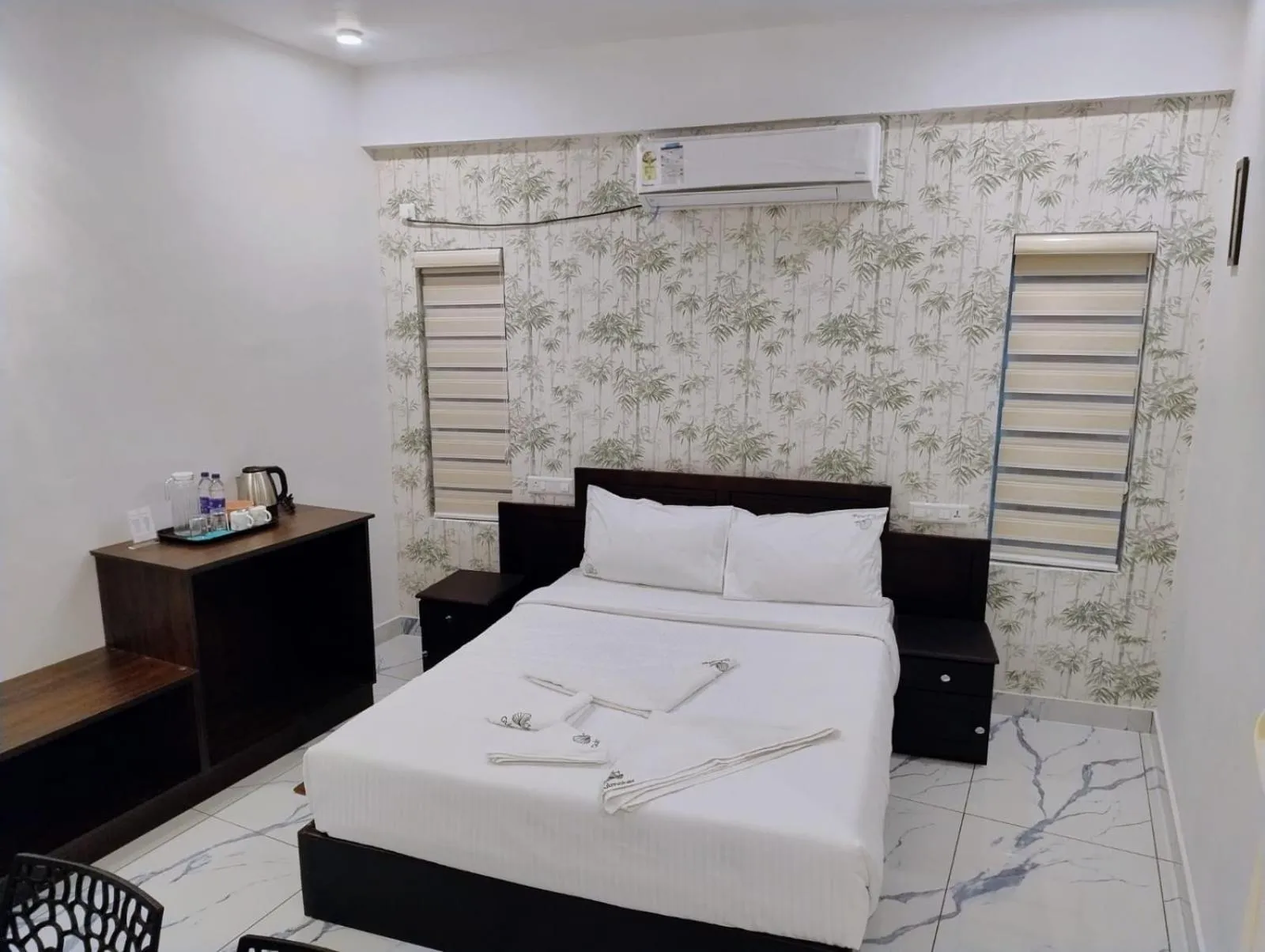 Bed in Gulmohar Varkala