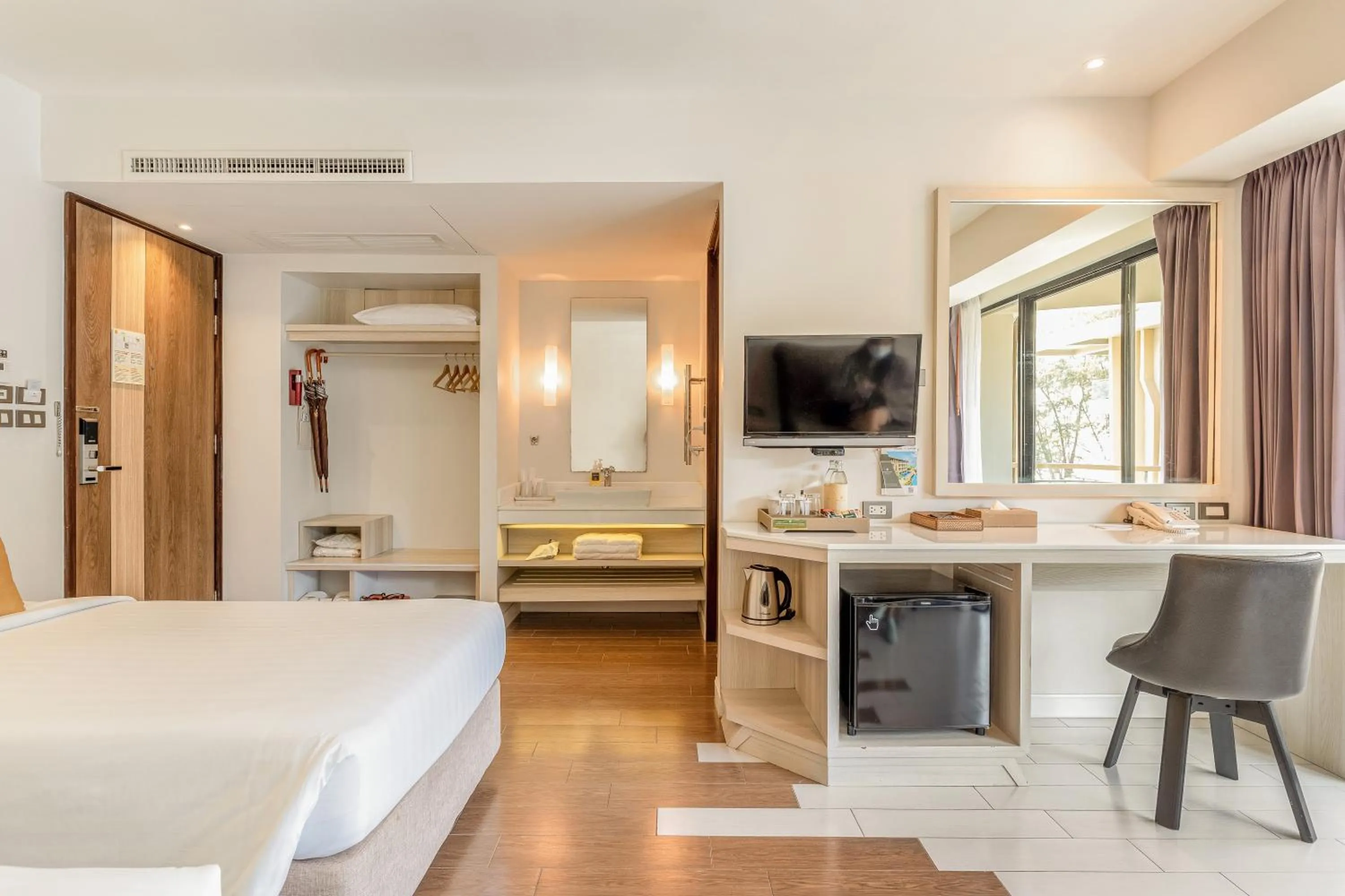 Bed in Sand Dunes Chaolao Beach Resort