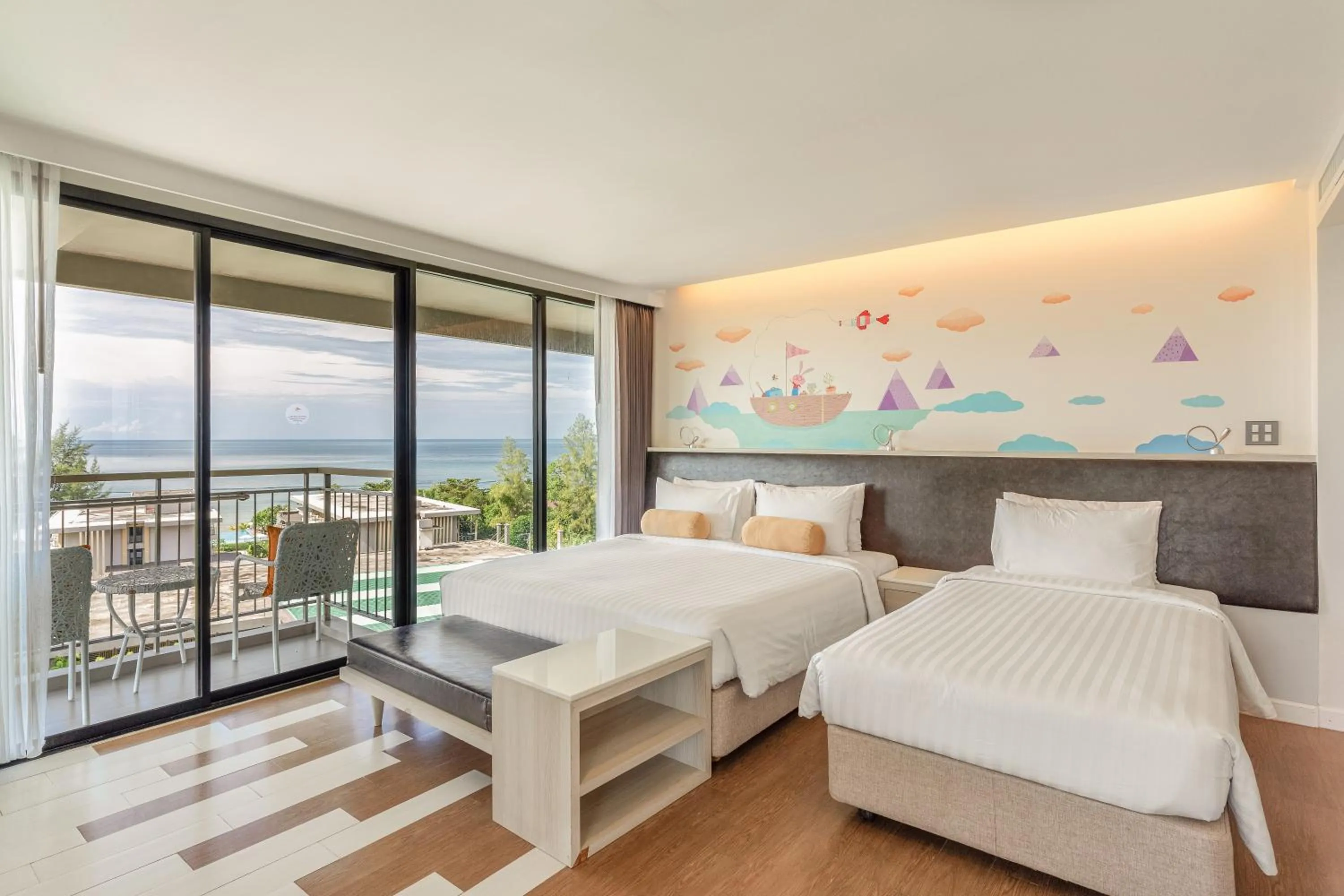 Bed in Sand Dunes Chaolao Beach Resort