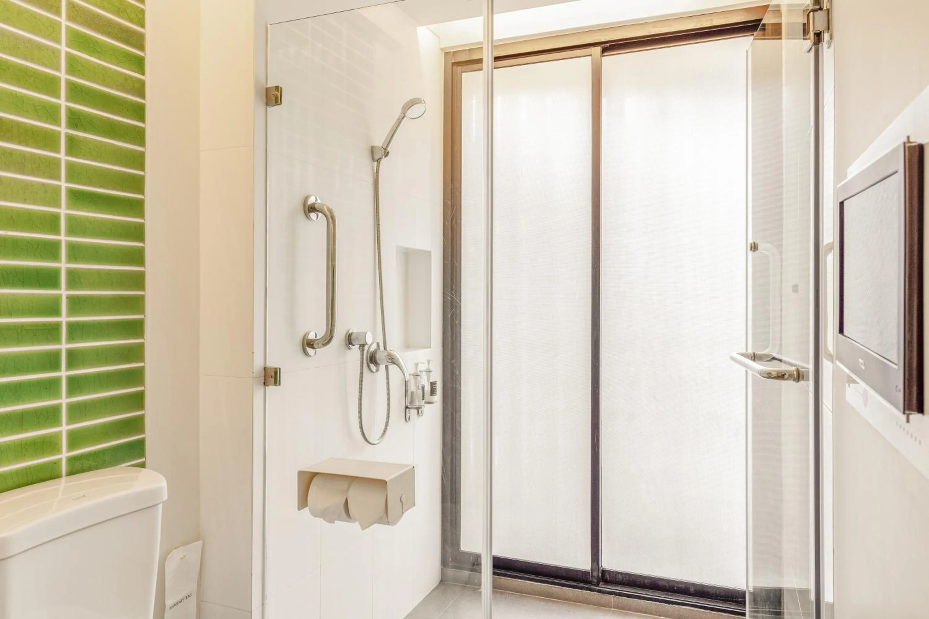 Shower in Sand Dunes Chaolao Beach Resort