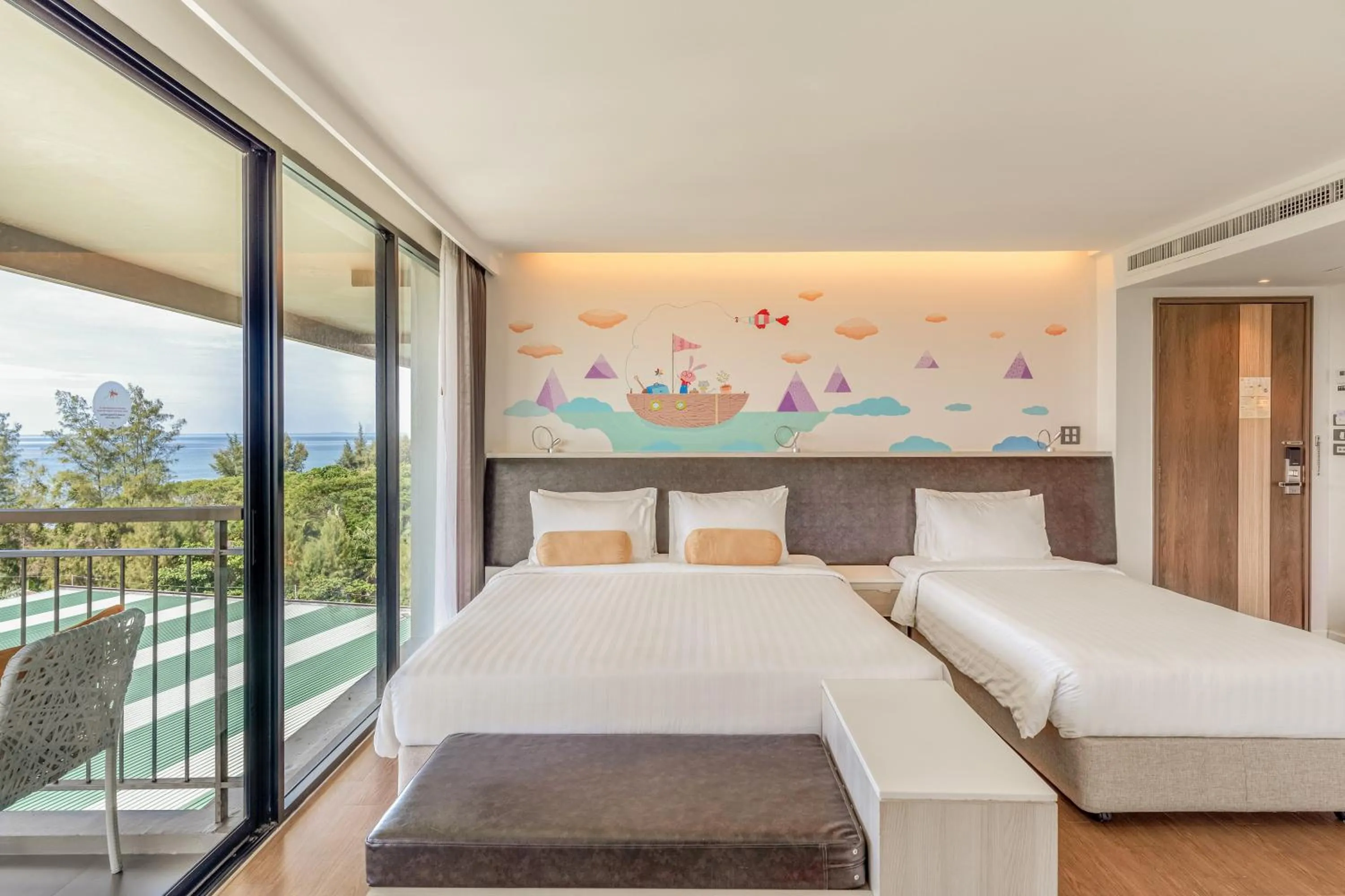 Bed in Sand Dunes Chaolao Beach Resort