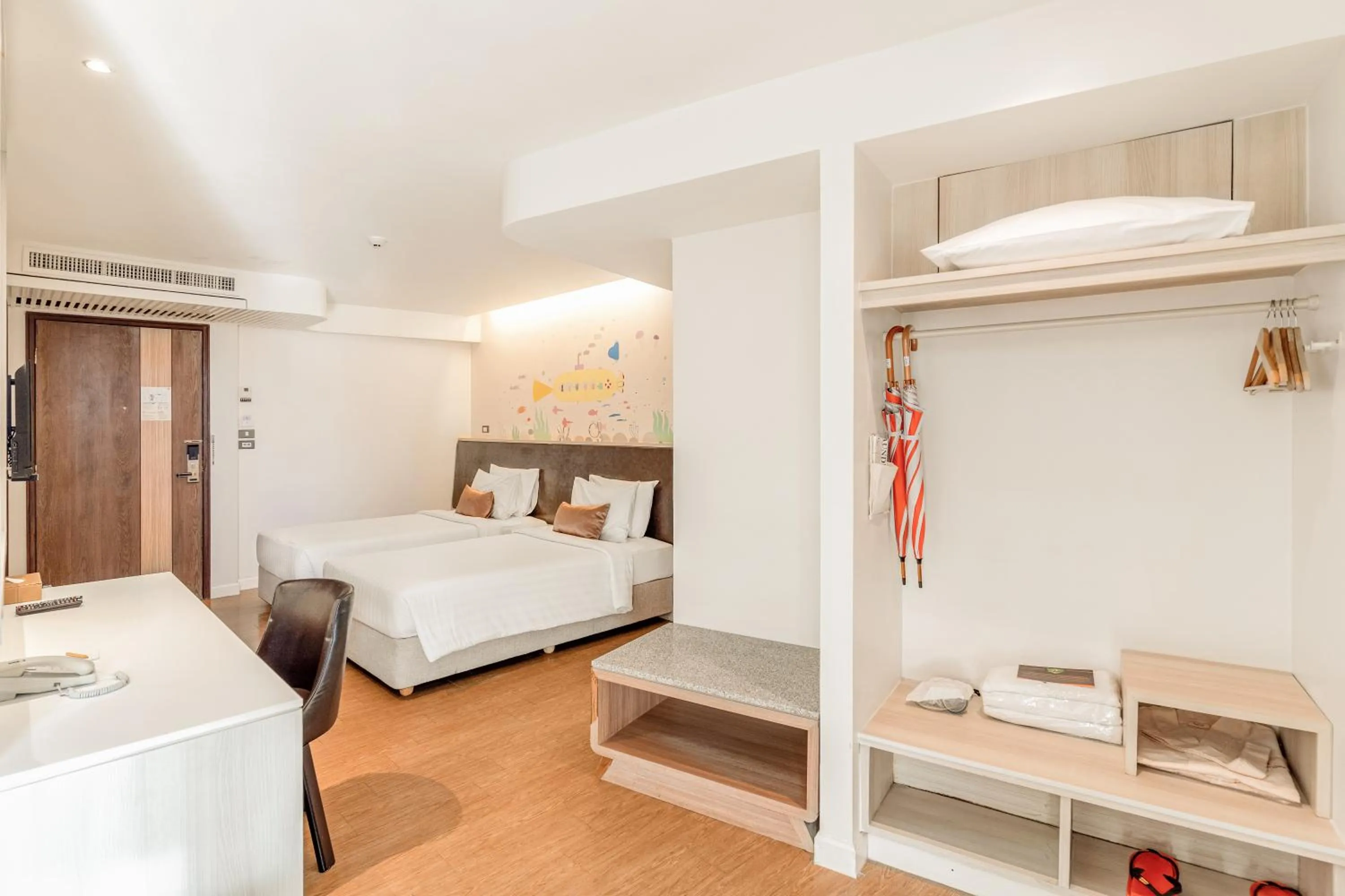 Bed in Sand Dunes Chaolao Beach Resort