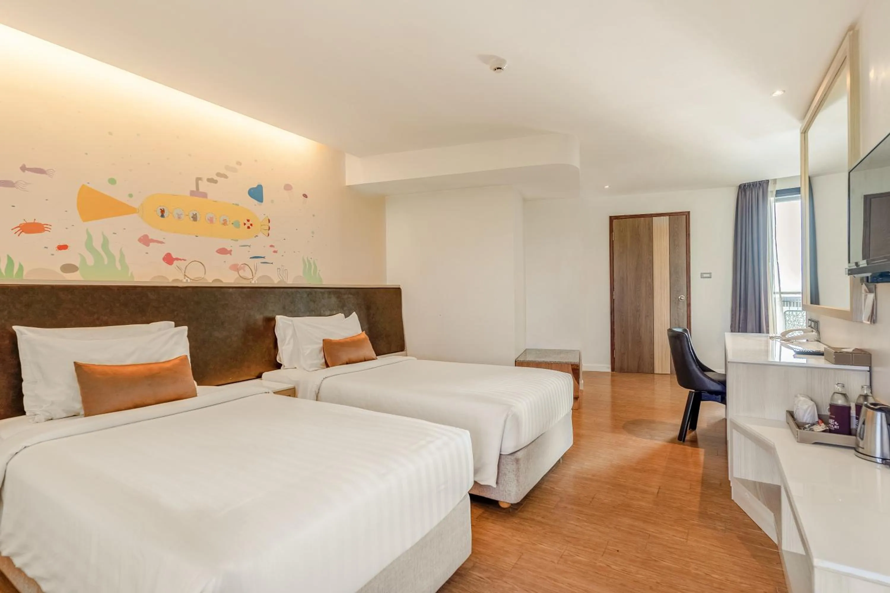 Bed in Sand Dunes Chaolao Beach Resort