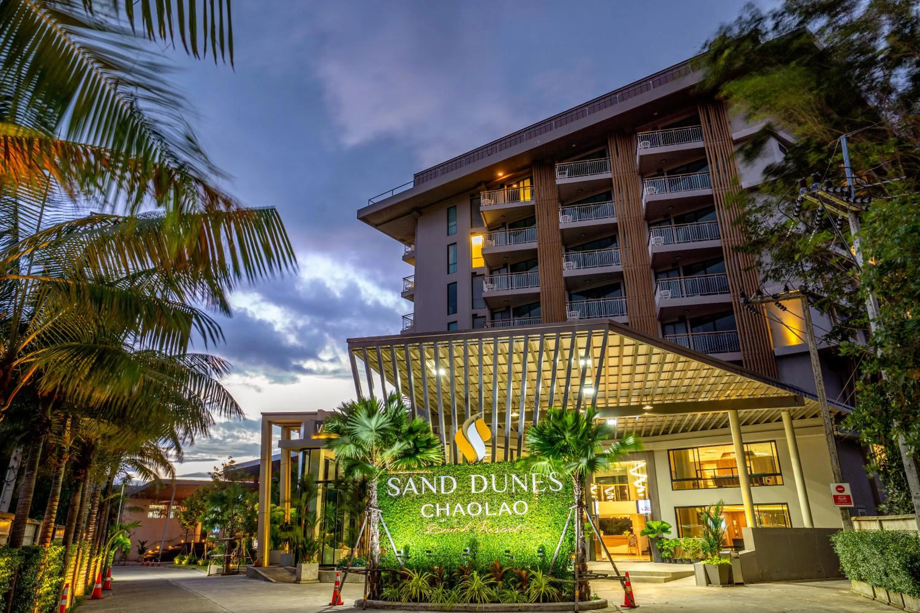 Property building in Sand Dunes Chaolao Beach Resort