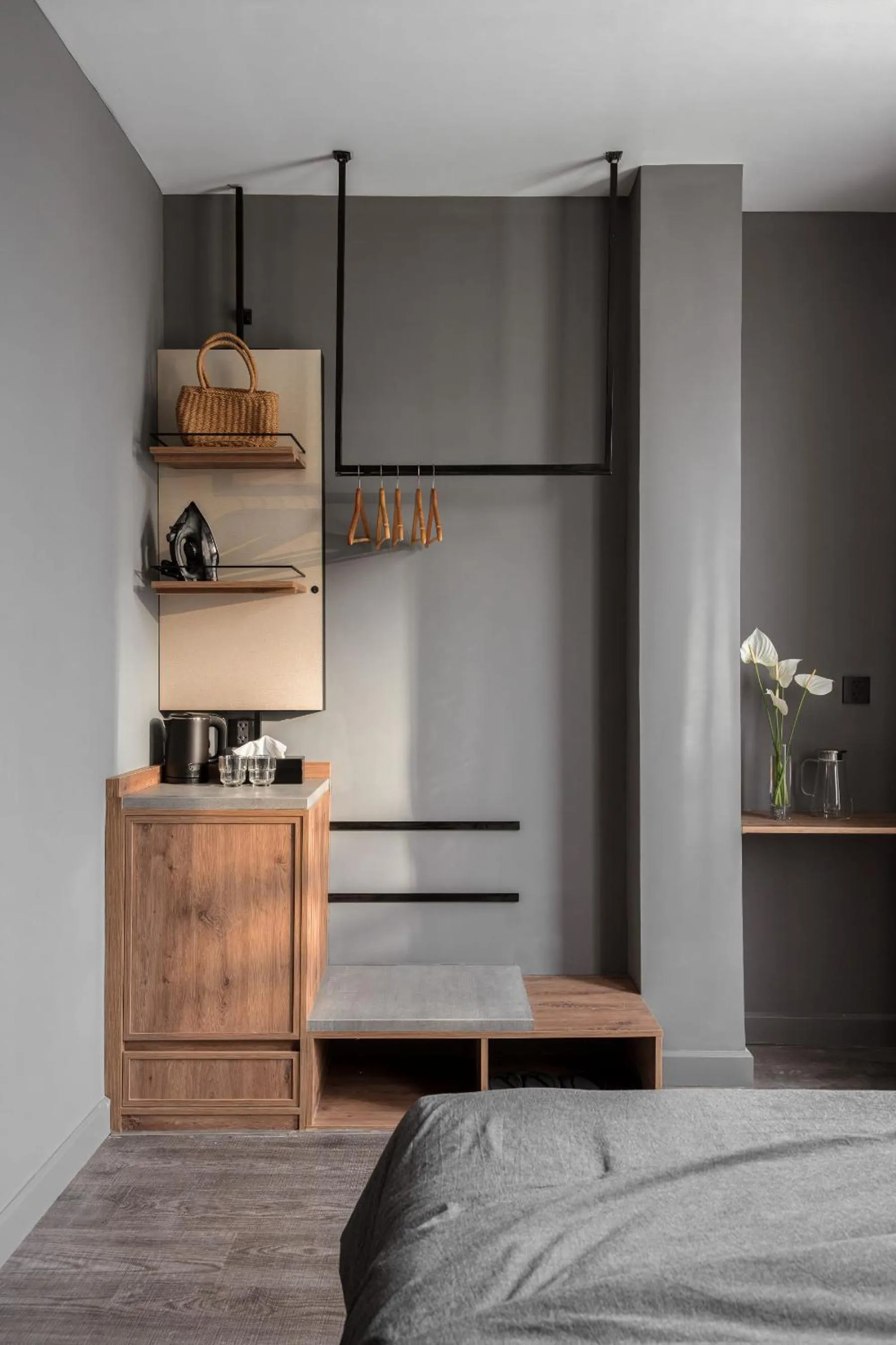 Photo of the whole room, Bed in Express by M Village Võ Văn Kiệt