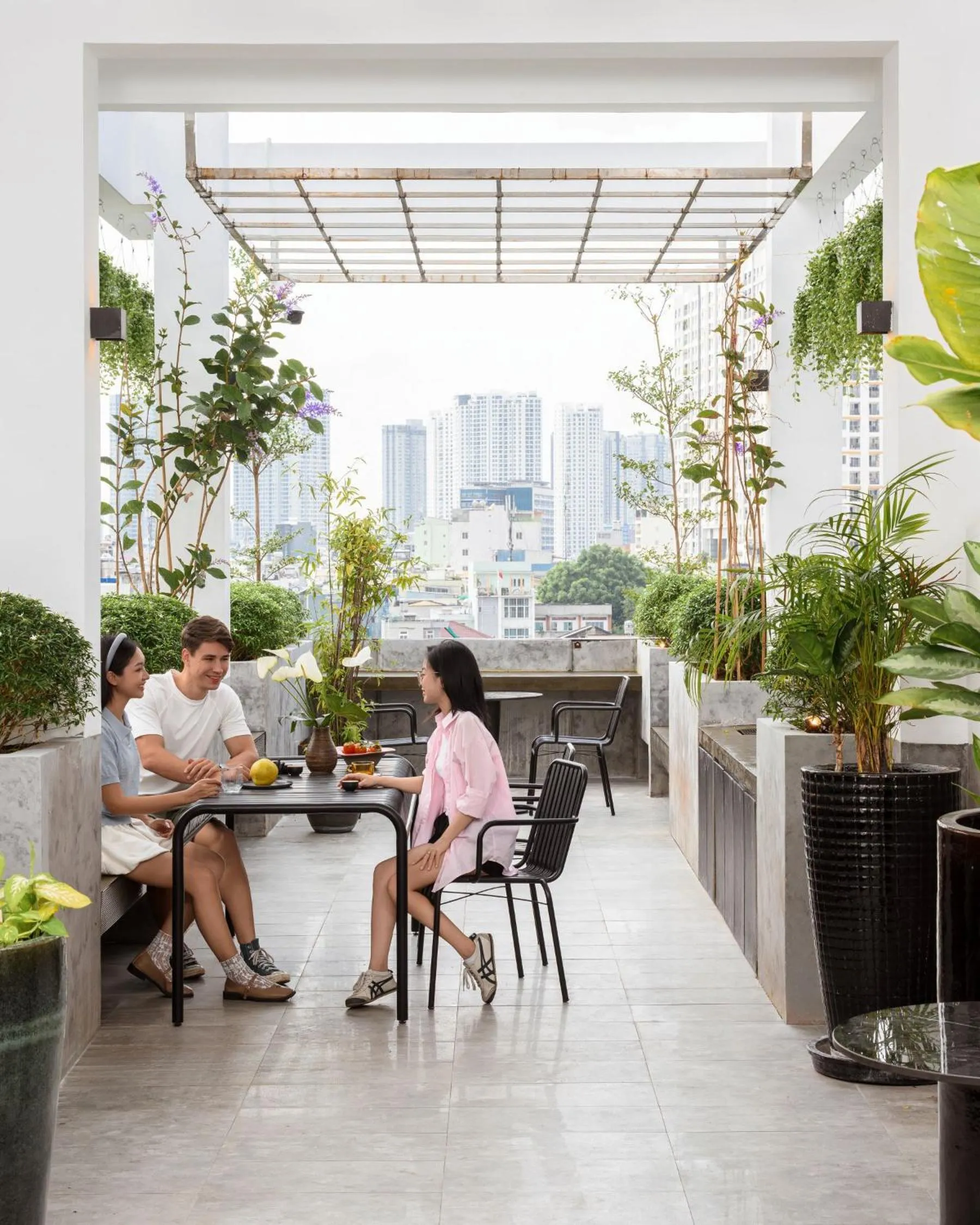 Balcony/Terrace in Express by M Village Võ Văn Kiệt