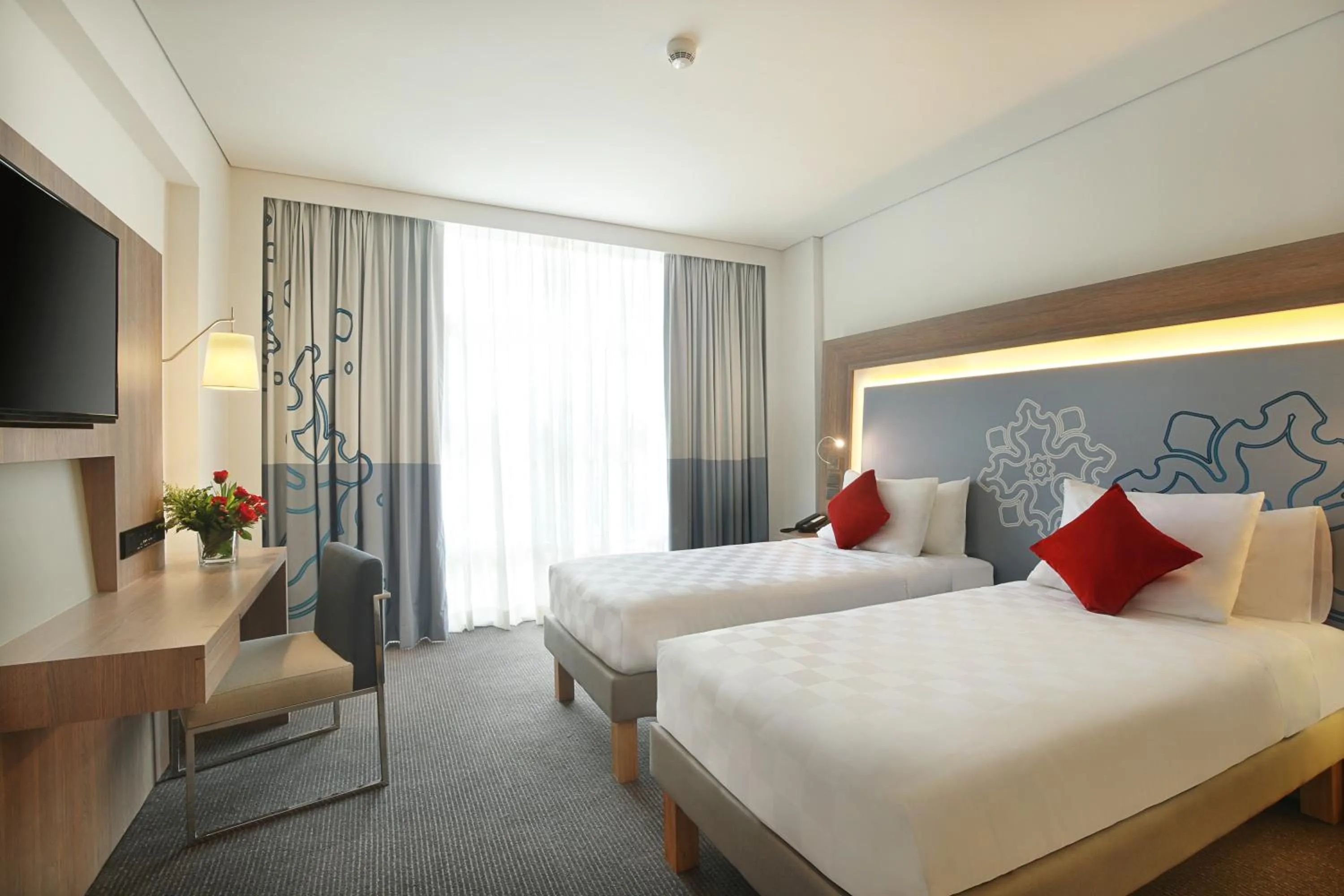 Bedroom, Bed in Noble Resort Hotel Melaka 马六甲诺铂度假酒店