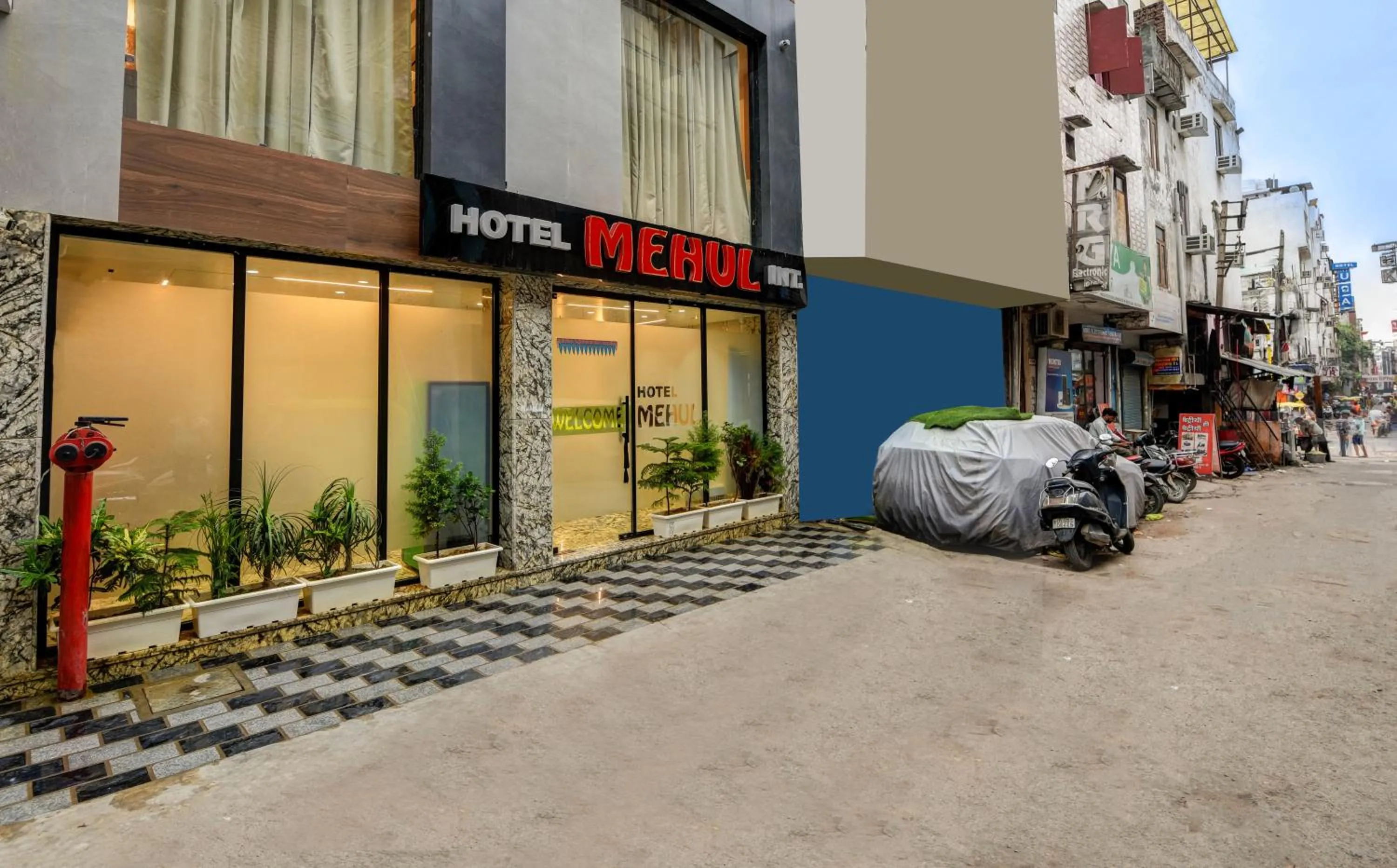 Property building in Hotel Mehul International -Near New Delhi Railway Station, Paharganj & Connaught Place