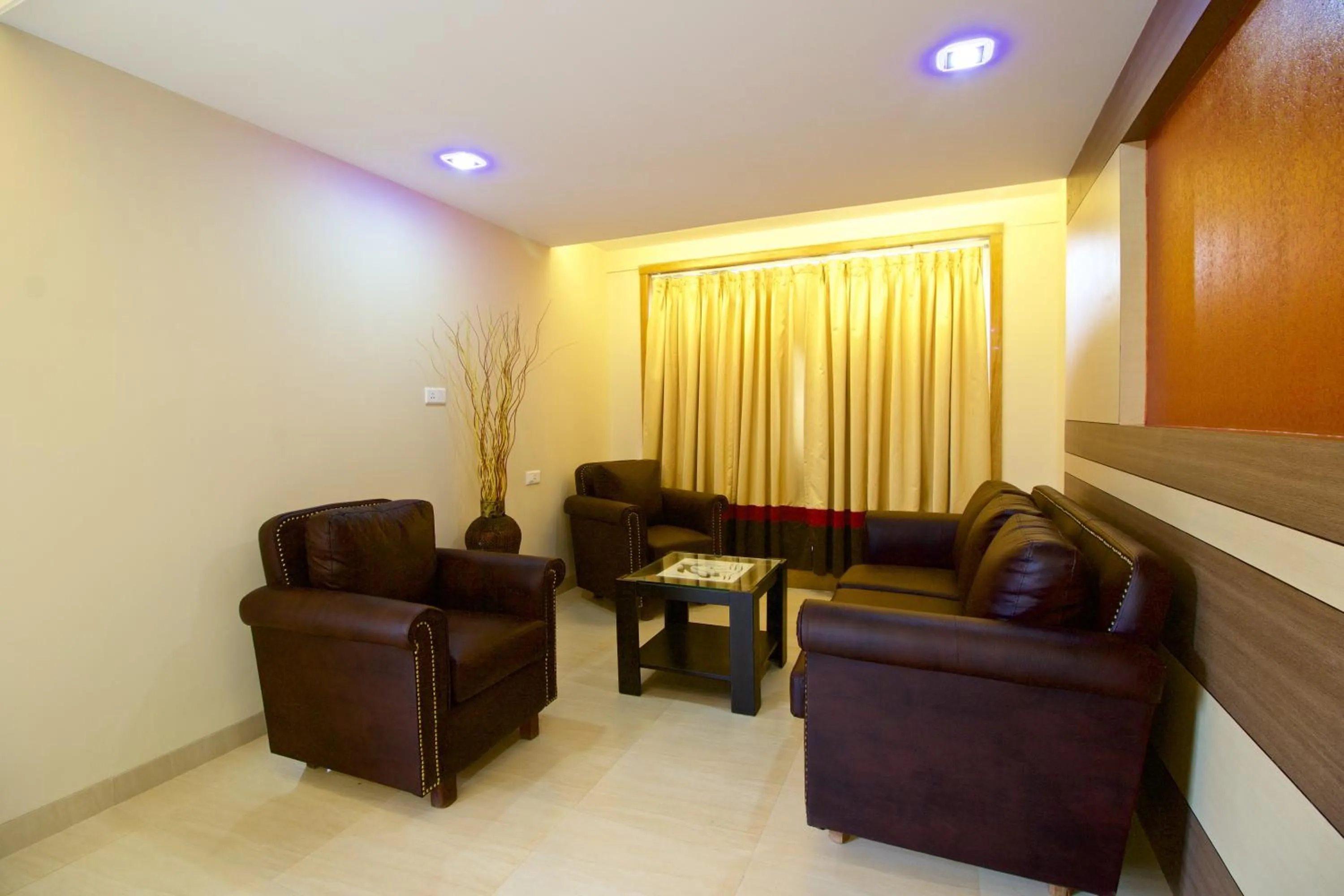 Seating area in Turtle Beach Resort - Morjim