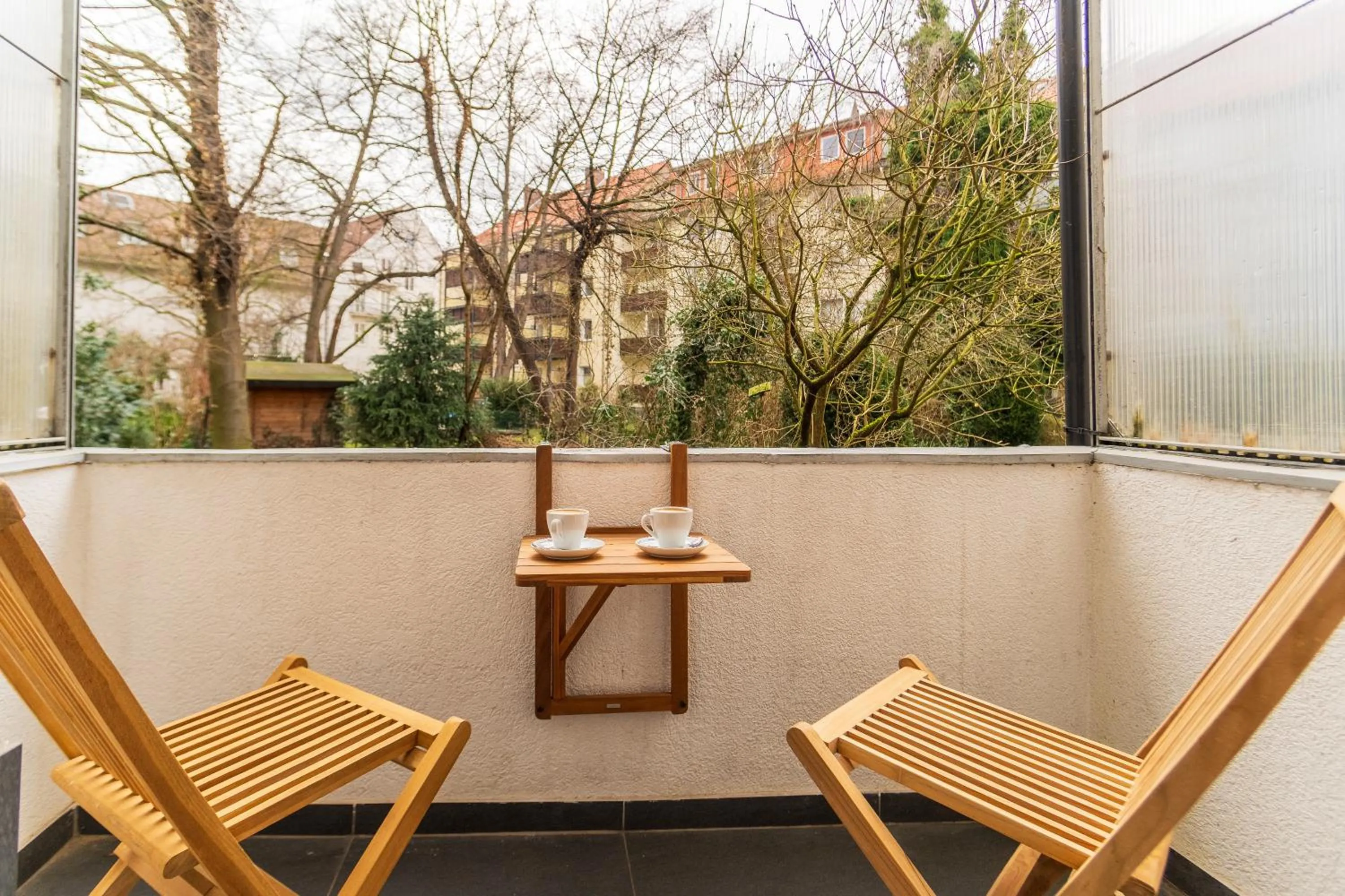 Balcony/Terrace in Apartment Hannover Top Citylage