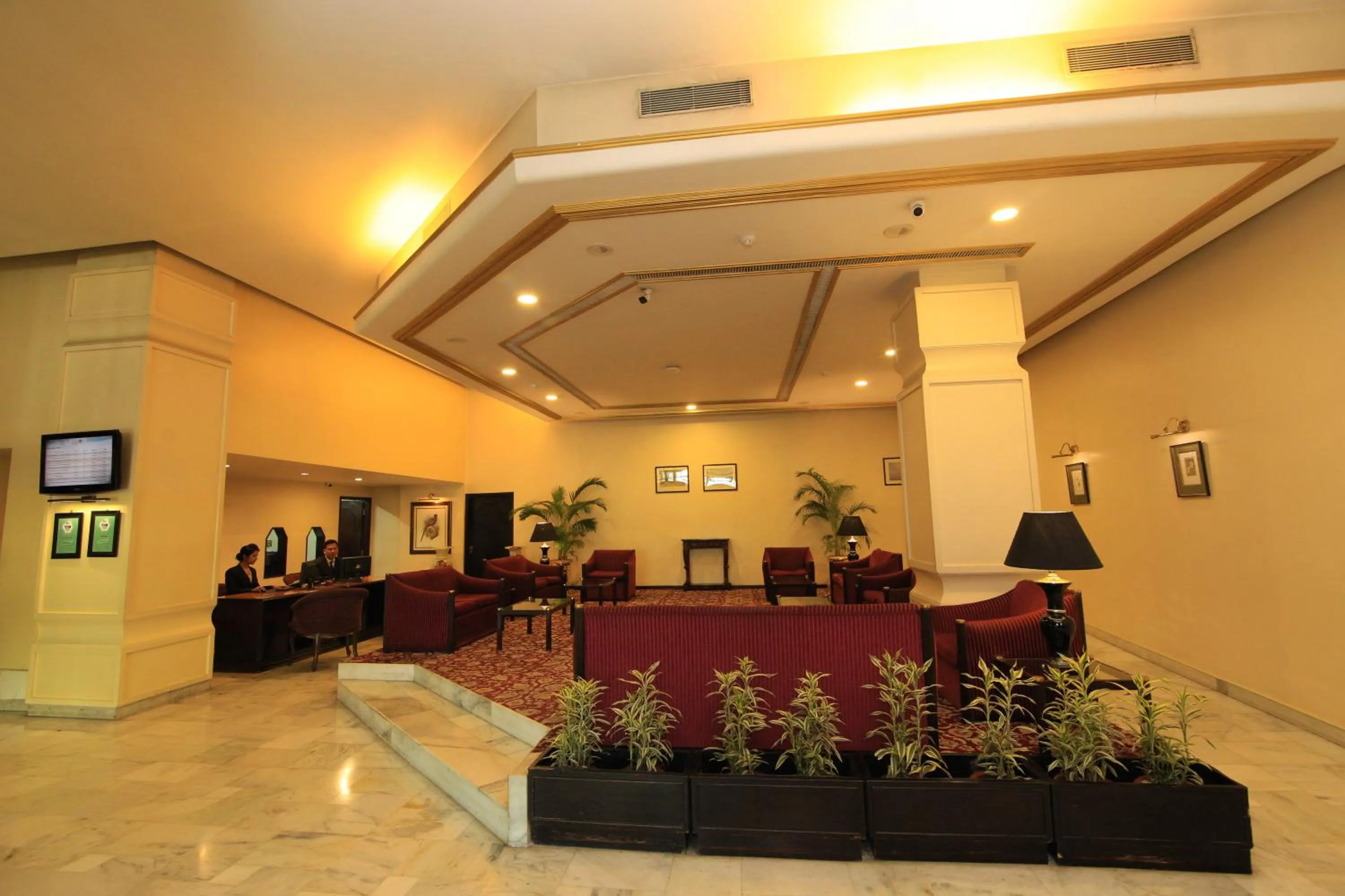 Lobby or reception in Hotel Dynasty