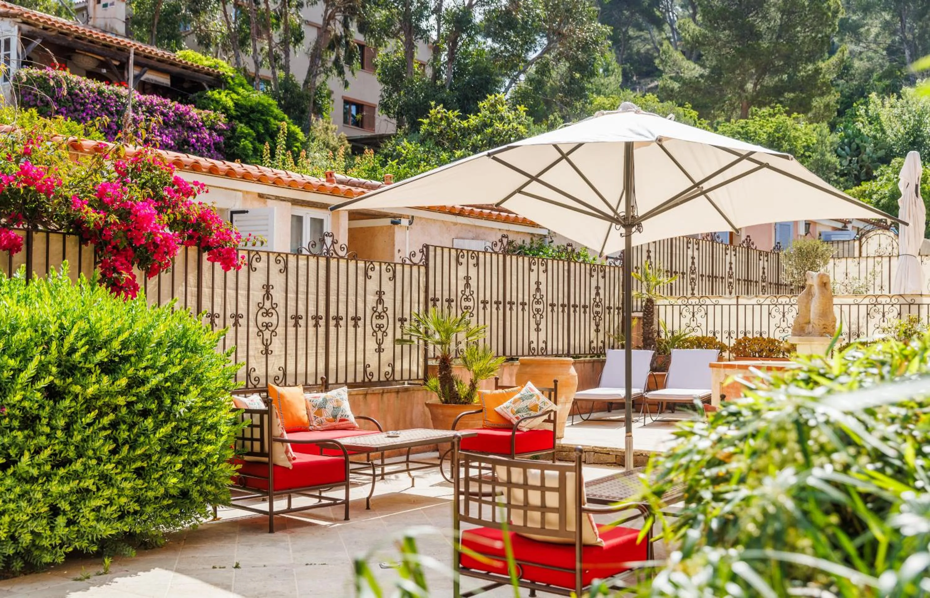 Garden in Villa Sainte Anne