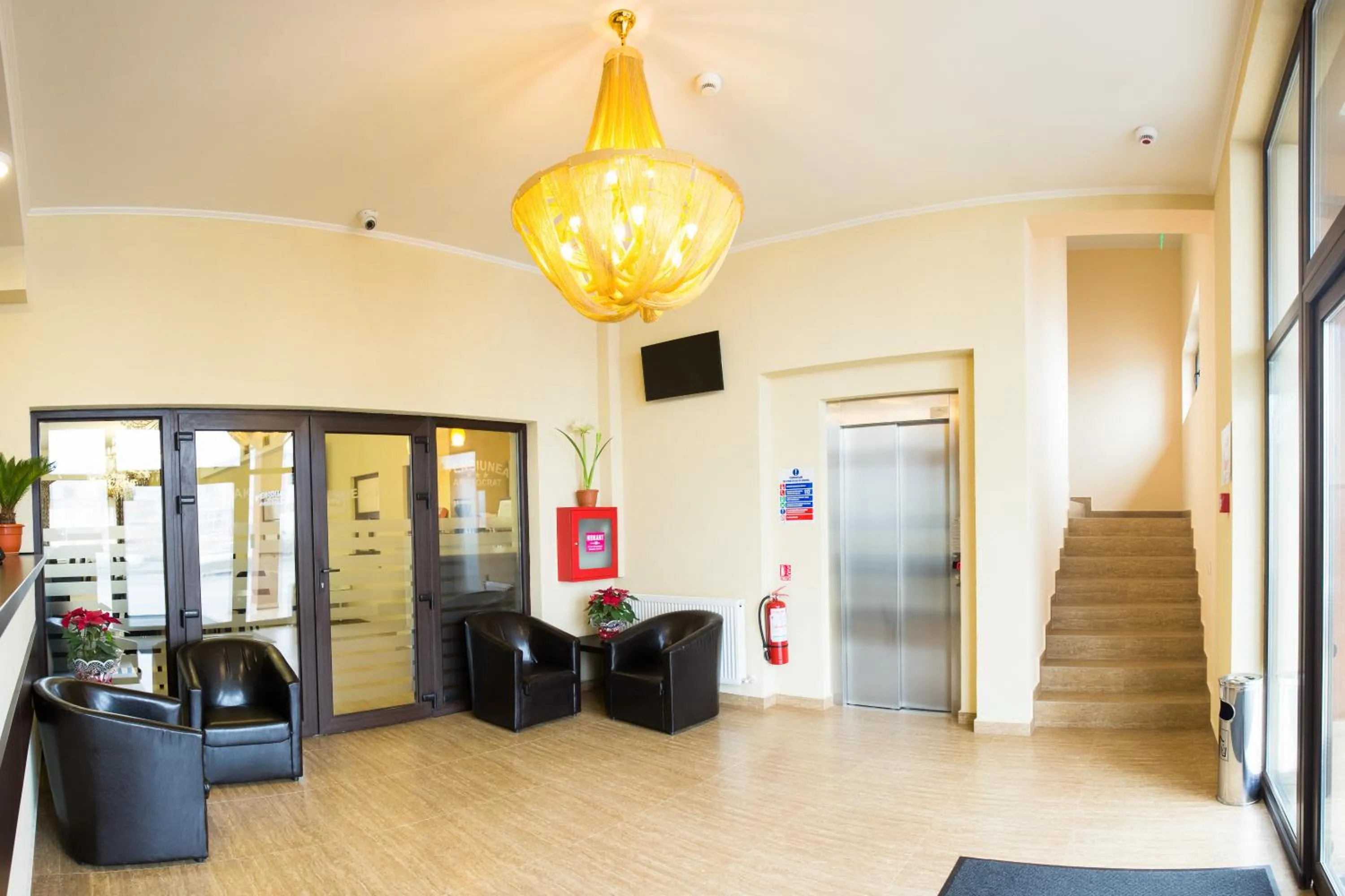 Lobby or reception in Hotel Athos