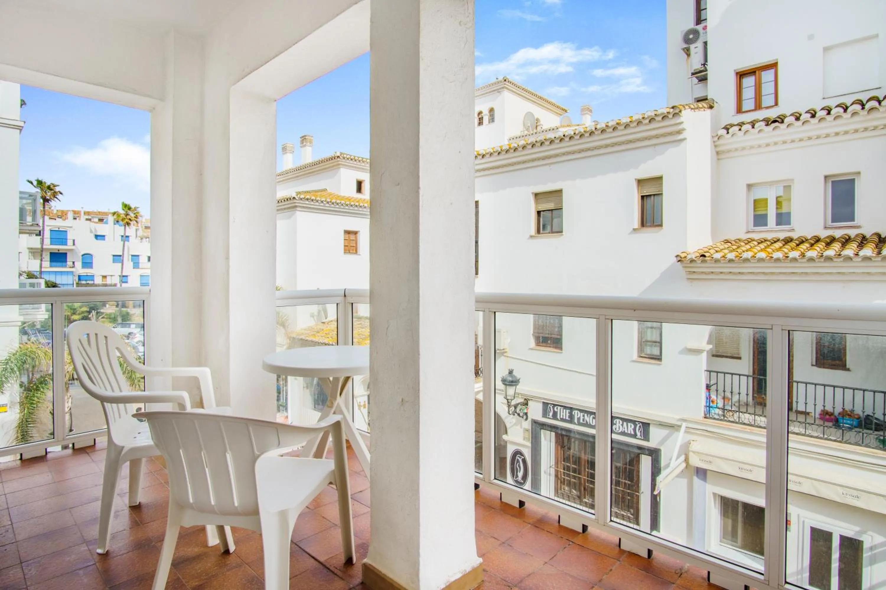 Balcony/Terrace in Duquesa Harbour Club Aparthotel