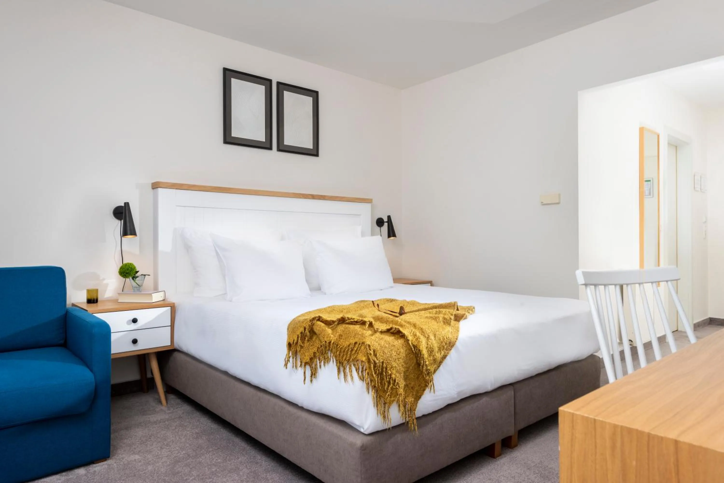 Photo of the whole room, Bed in Precise Resort Marina Wolfsbruch - Familienapartments