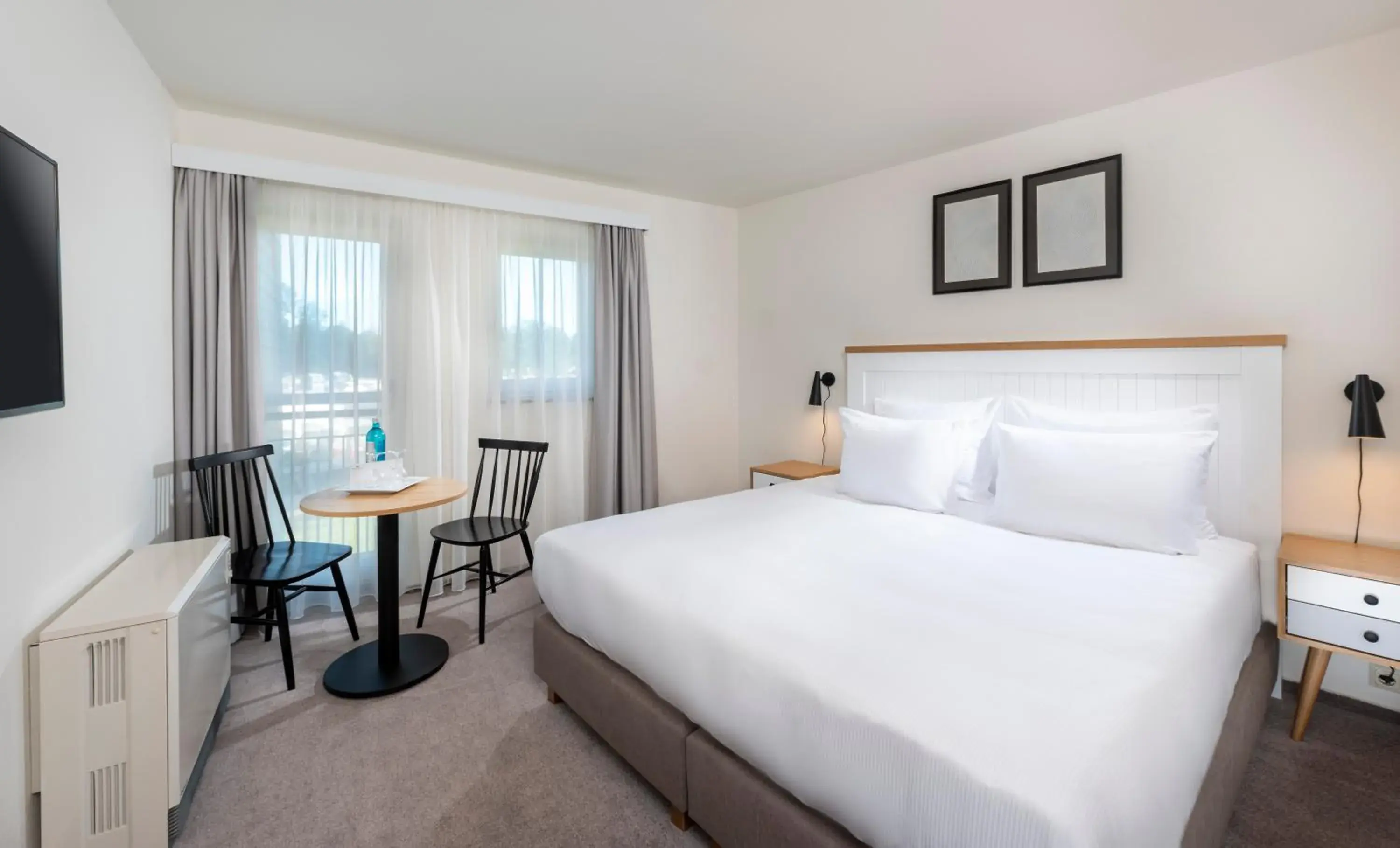 Doppelzimmer im Ferienhaus in Precise Resort Marina Wolfsbruch - Familienapartments Doppelzimmer im Ferienhaus in Precise Resort Marina Wolfsbruch - Familienapartments