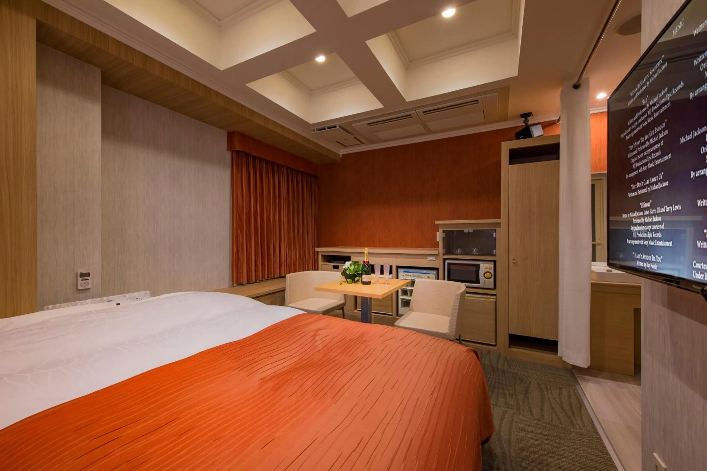 Bed in Hotel Eldia Luxury Sendai -Adult Only