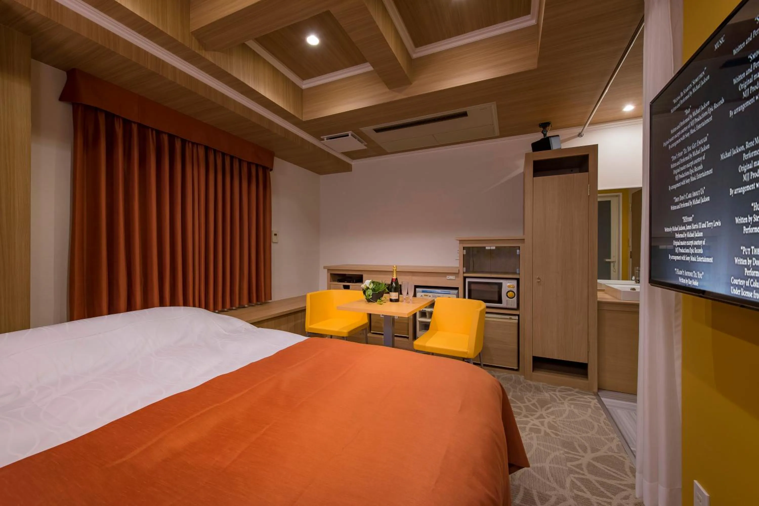 Bed in Hotel Eldia Luxury Sendai -Adult Only