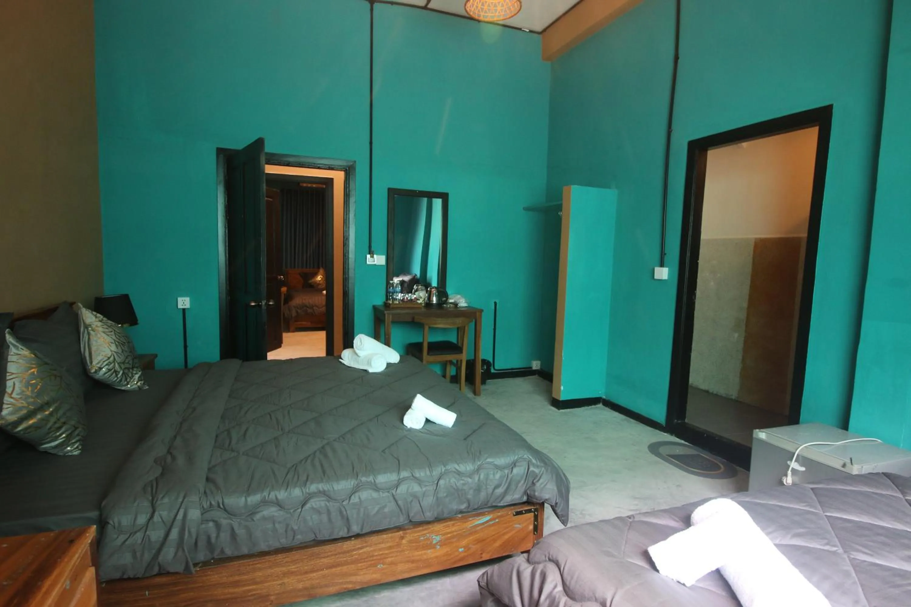 Bed in Bat Chum Villa